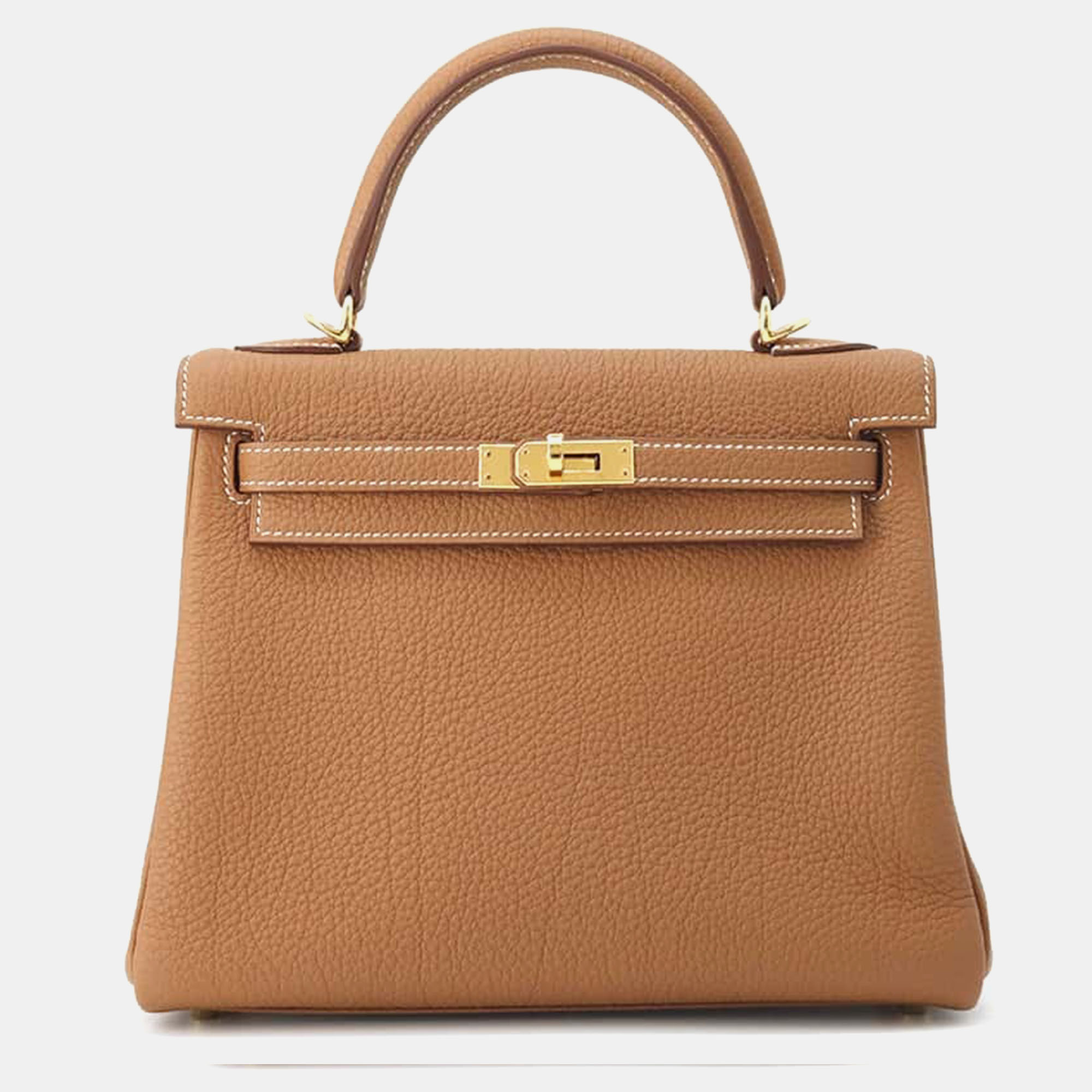 

Hermes Gold Togo Leather Kelly 25 Handbag