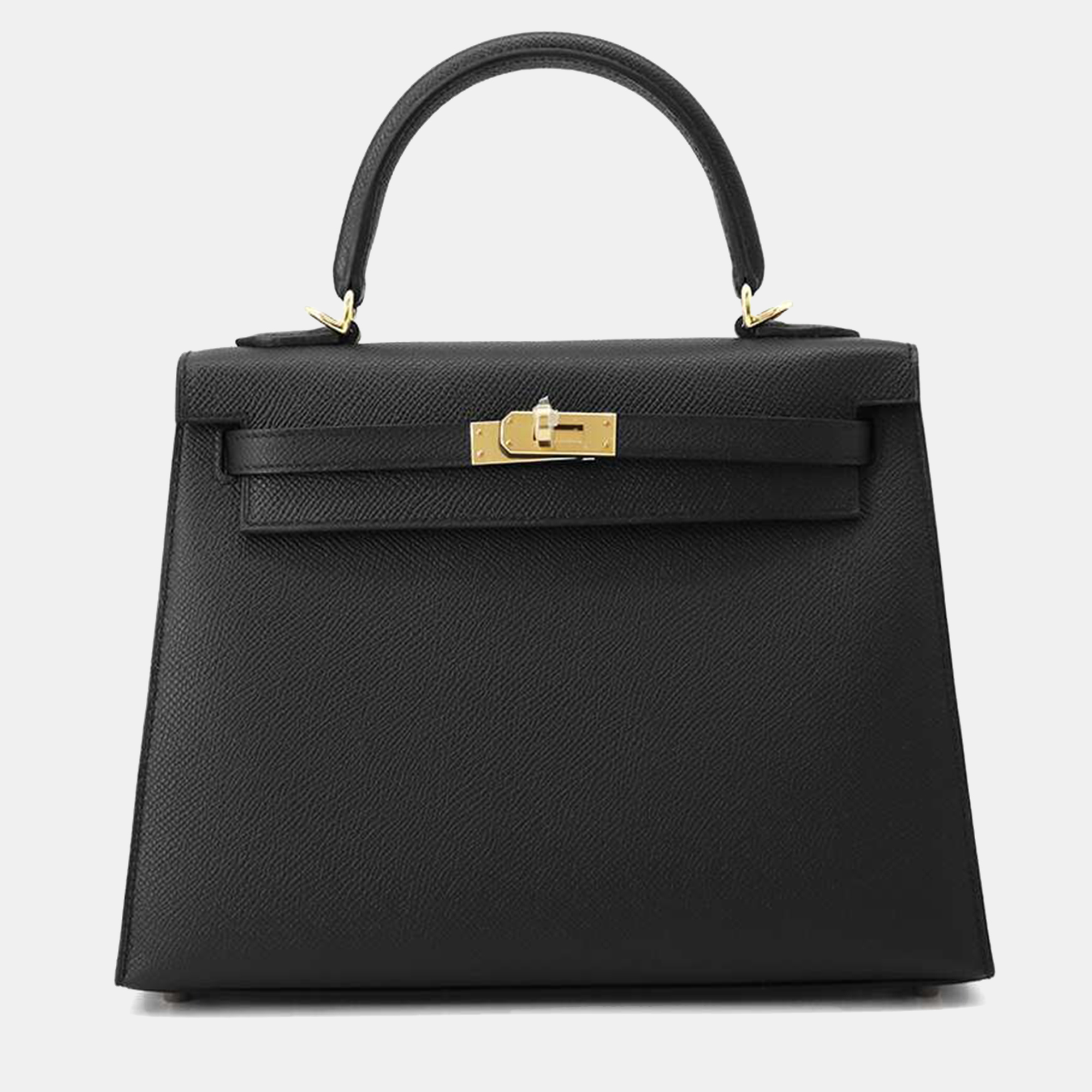 

Hermes Black Epsom Kelly Sellier Size