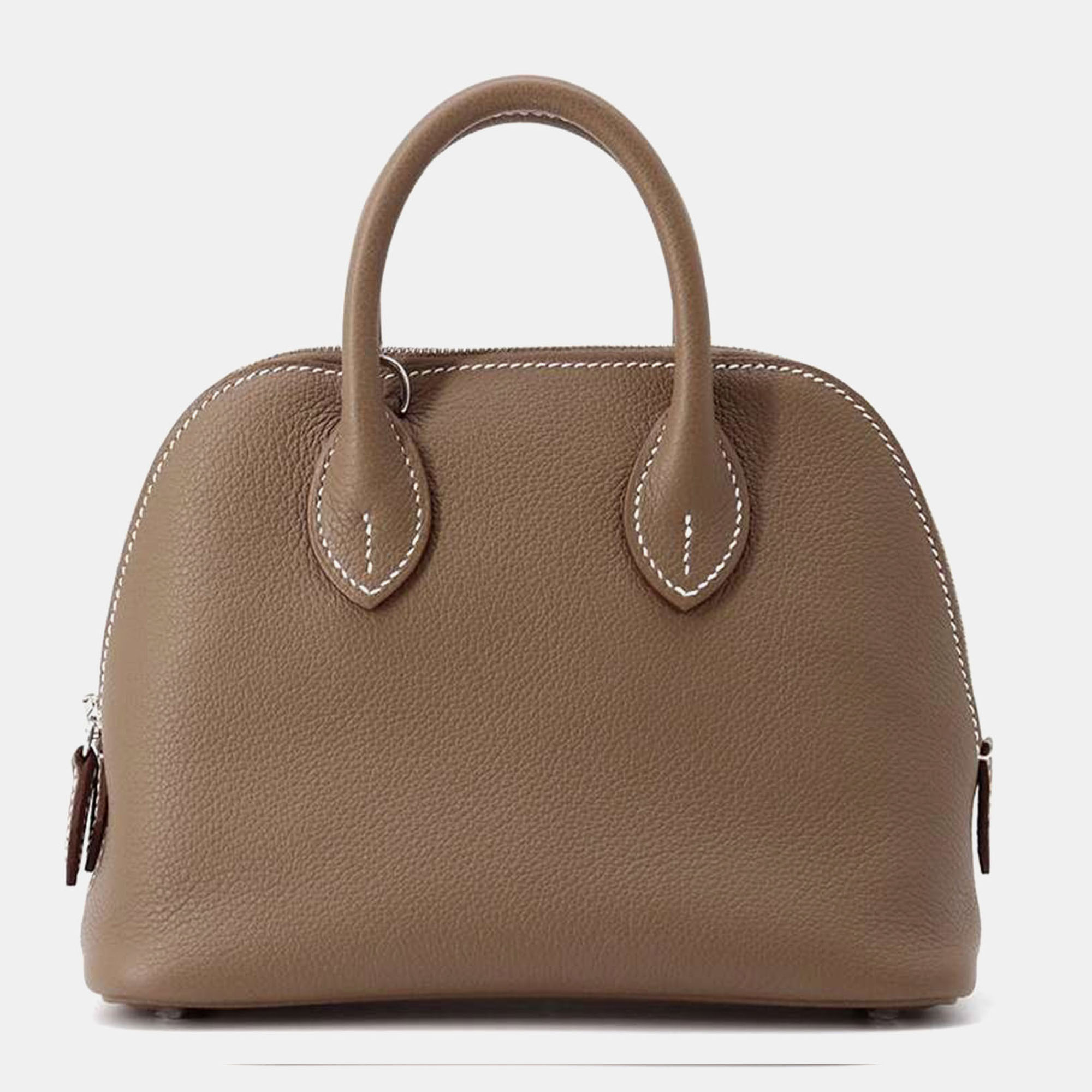 

Hermes Etoupe Evercolor Bolide 1923 Size Mini, Brown