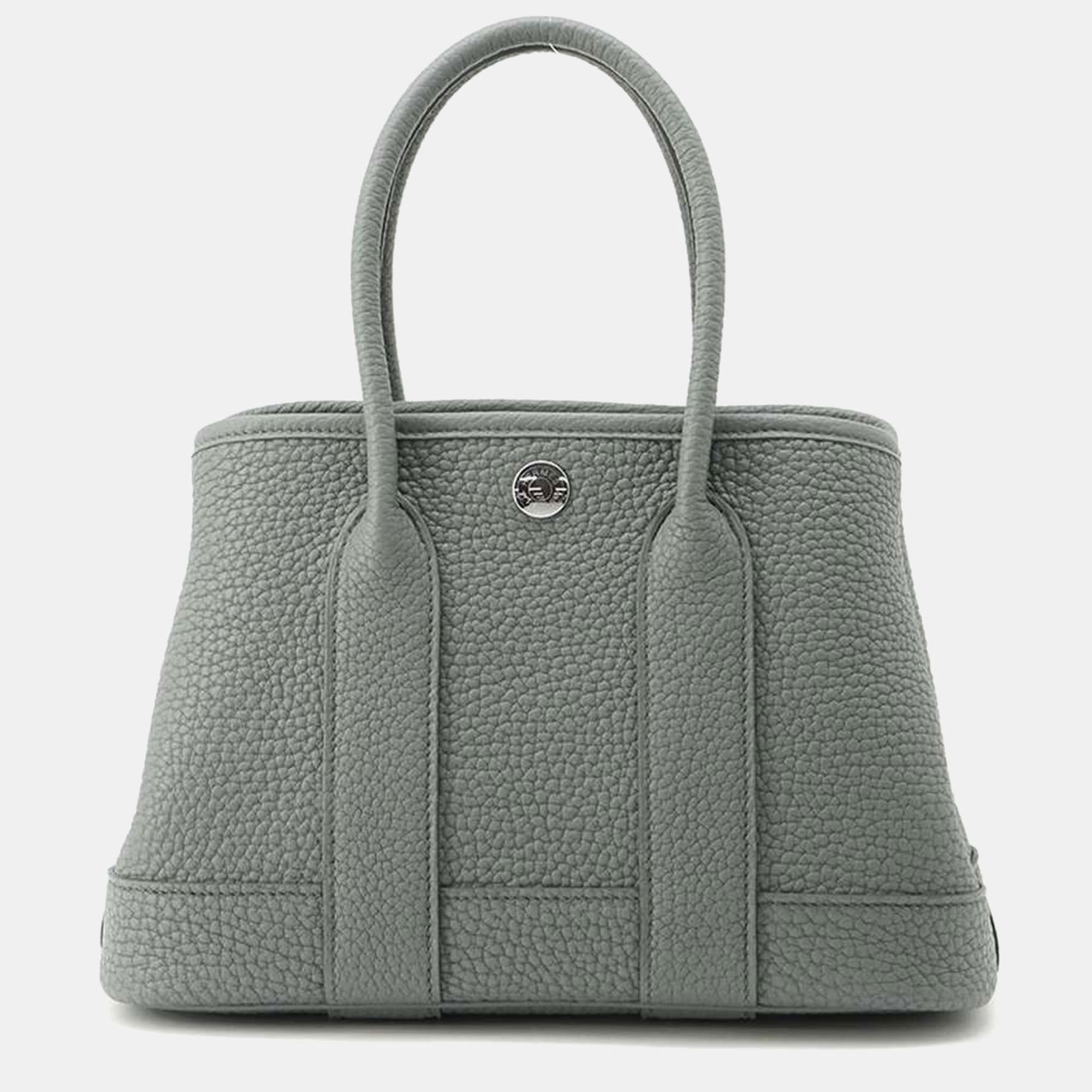 

Hermes Vert Amand Negonda Leather Neo Garden Size, Green