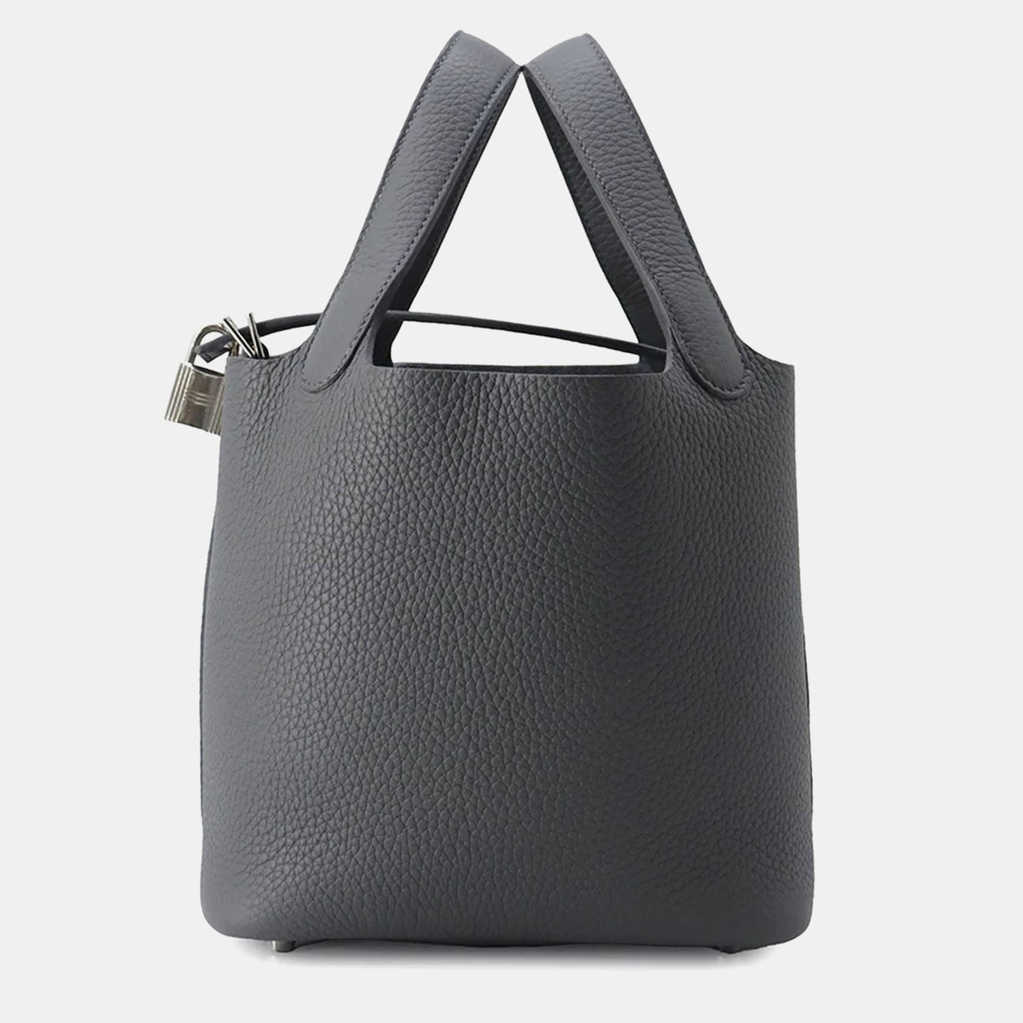 

Hermès Ardoise Taurillon Clemence Picotin Lock 18, Grey
