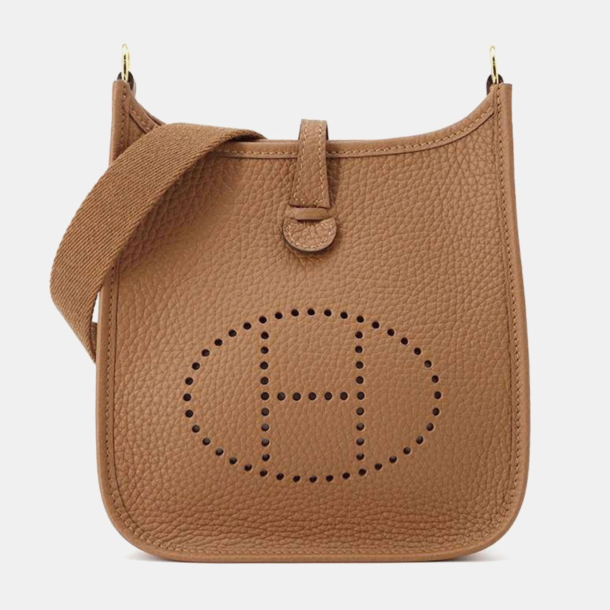 

Hermes Gold Taurillon Clemence Long Halzan TPM