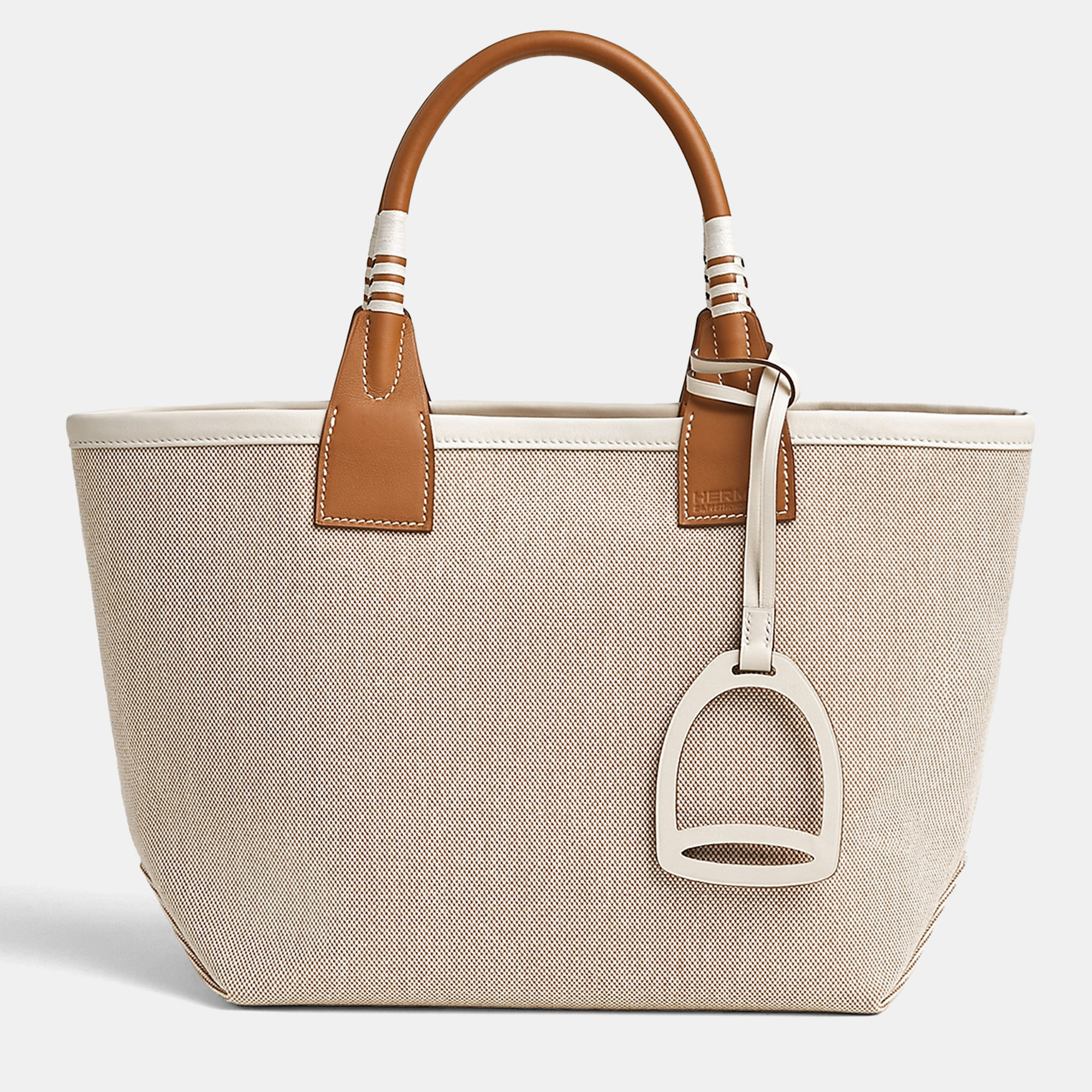 

Hermes Beige Sac Steeple 25 Bag