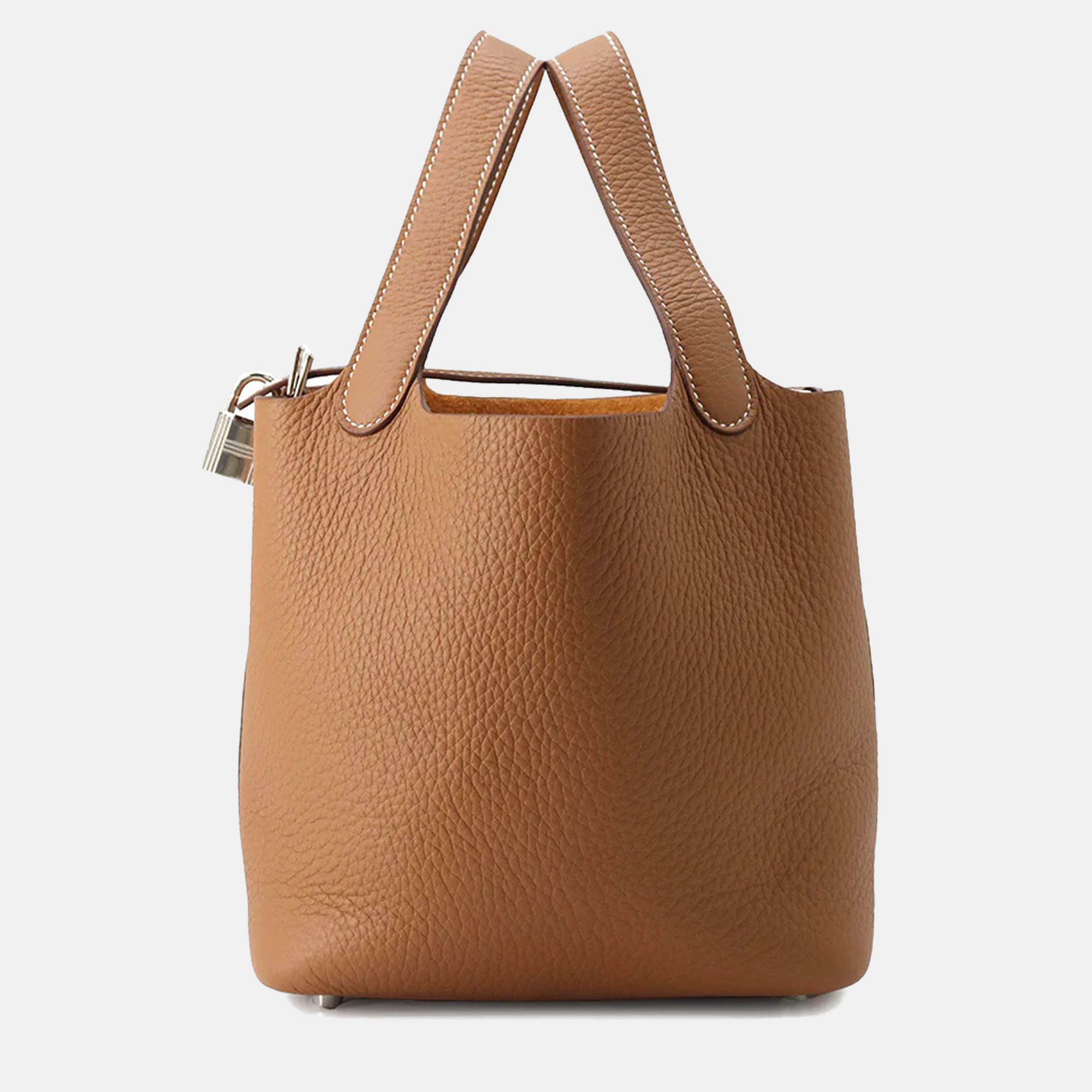 

Hermès Gold Taurillon Clemence Picotin Lock 18