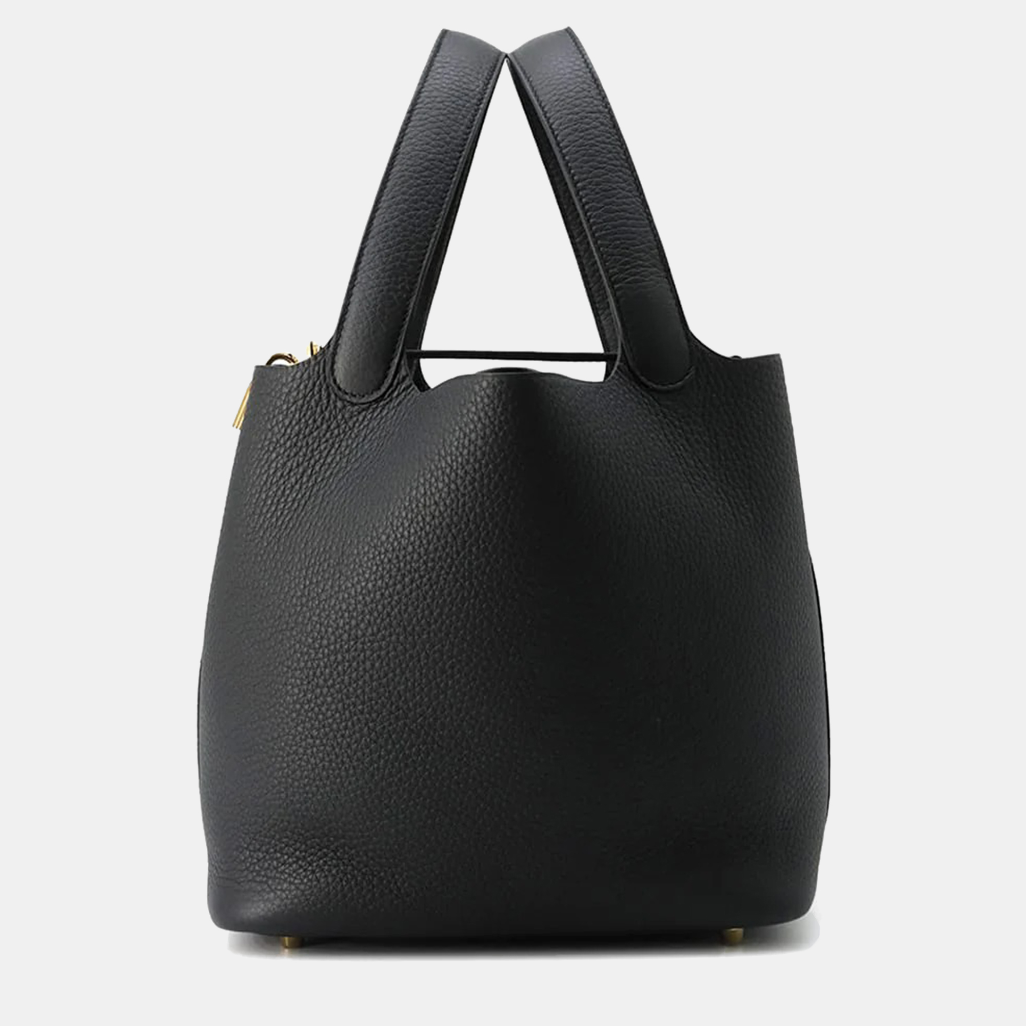 

Hermès Black Taurillon Clemence Picotin Lock 22