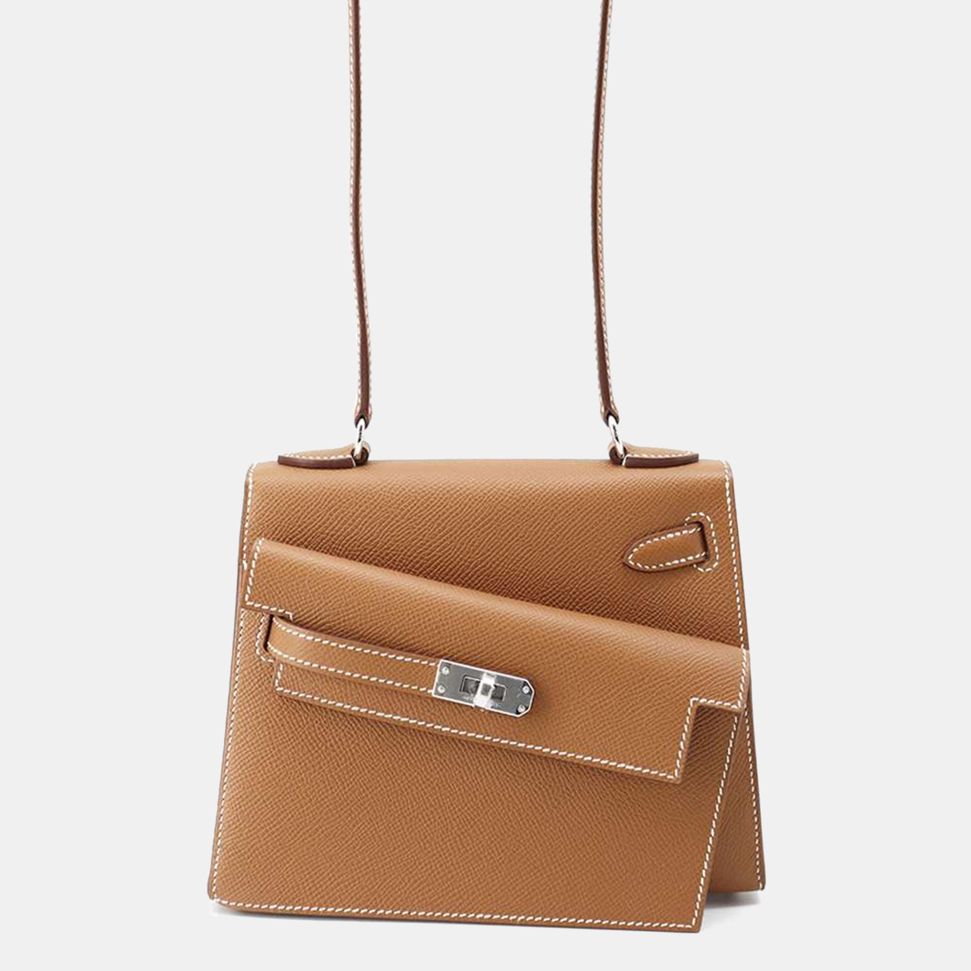 

Hermes Kelly 20 Disorderly Outside Stitching Gold Epsom