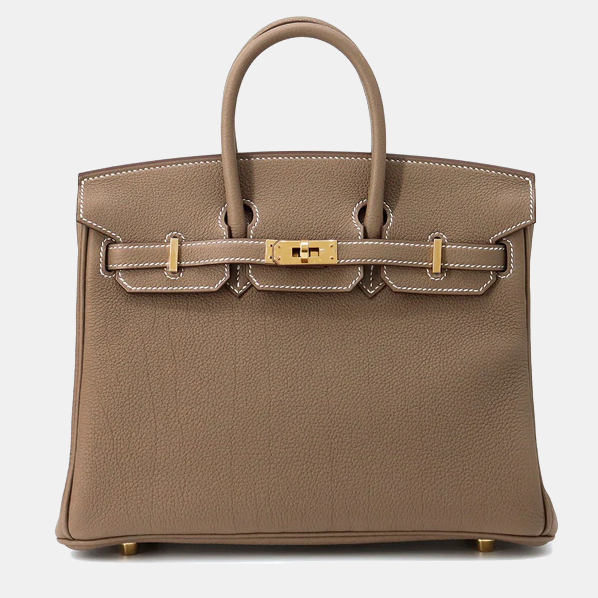 

Hermes Birkin 25 Etoupe Togo Leather, Brown