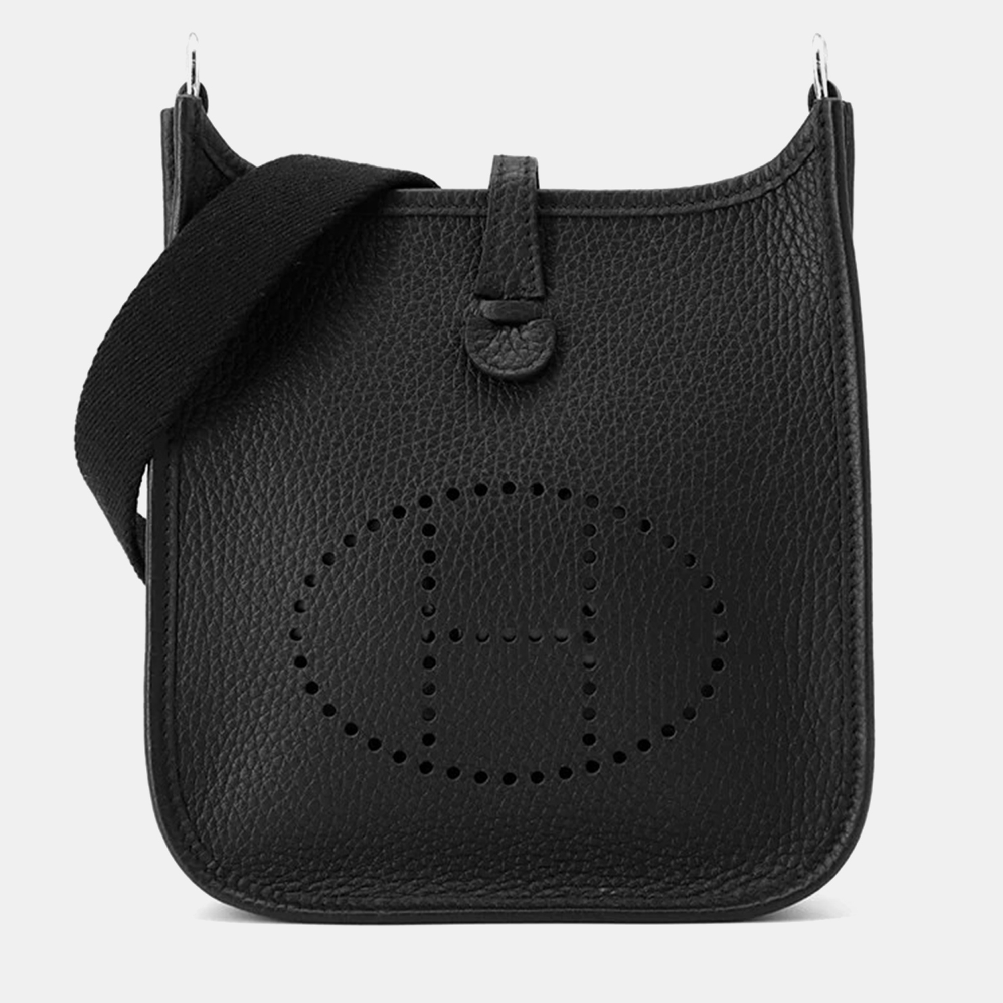 

Hermes Evelyne Long Black Taurillon Clemence TPM