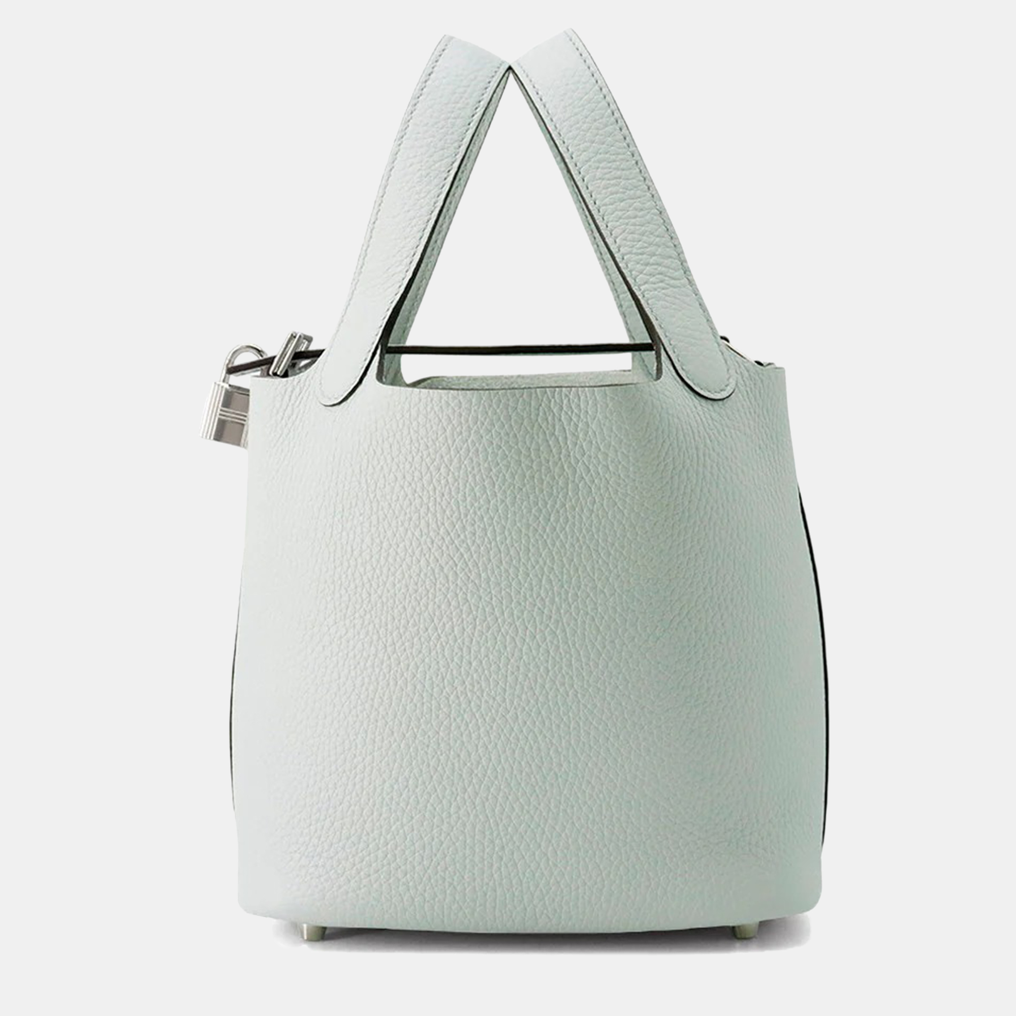 

Hermes Picotin Lock 18 Blue Pale Taurillon Clemence Leather Shoulder Bag