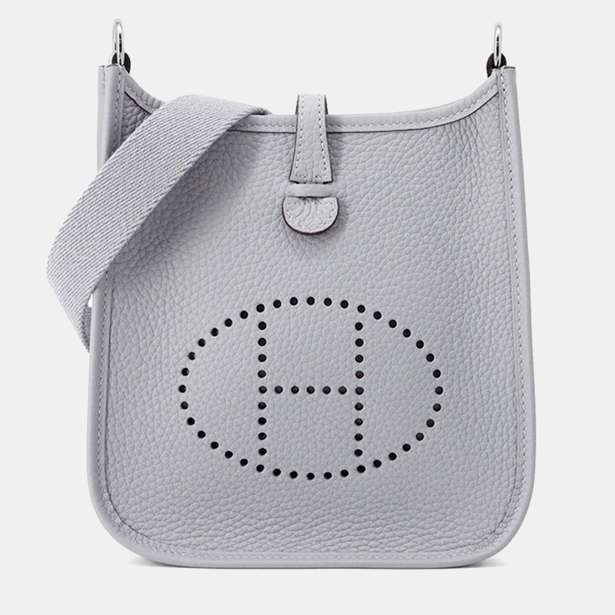 

Hermes Evelyne TPM Amazon Green Pantan Taurillon Clemence Bag