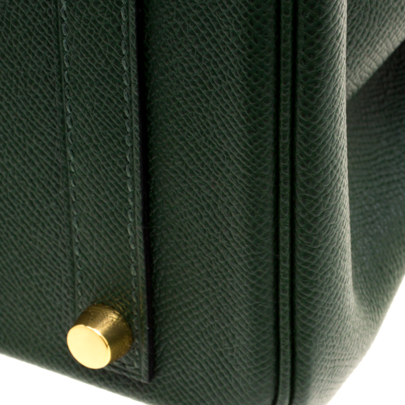 Hermès // Vert Olive Leather Birkin 30 Bag – VSP Consignment
