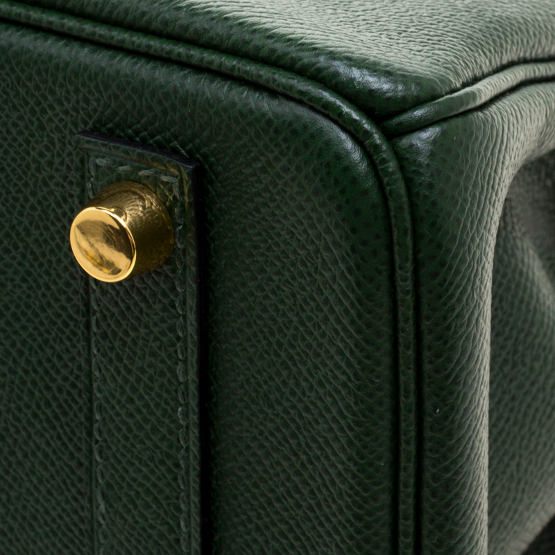 Hermès Birkin 30 Togo Bag In Green - Vert Veronese