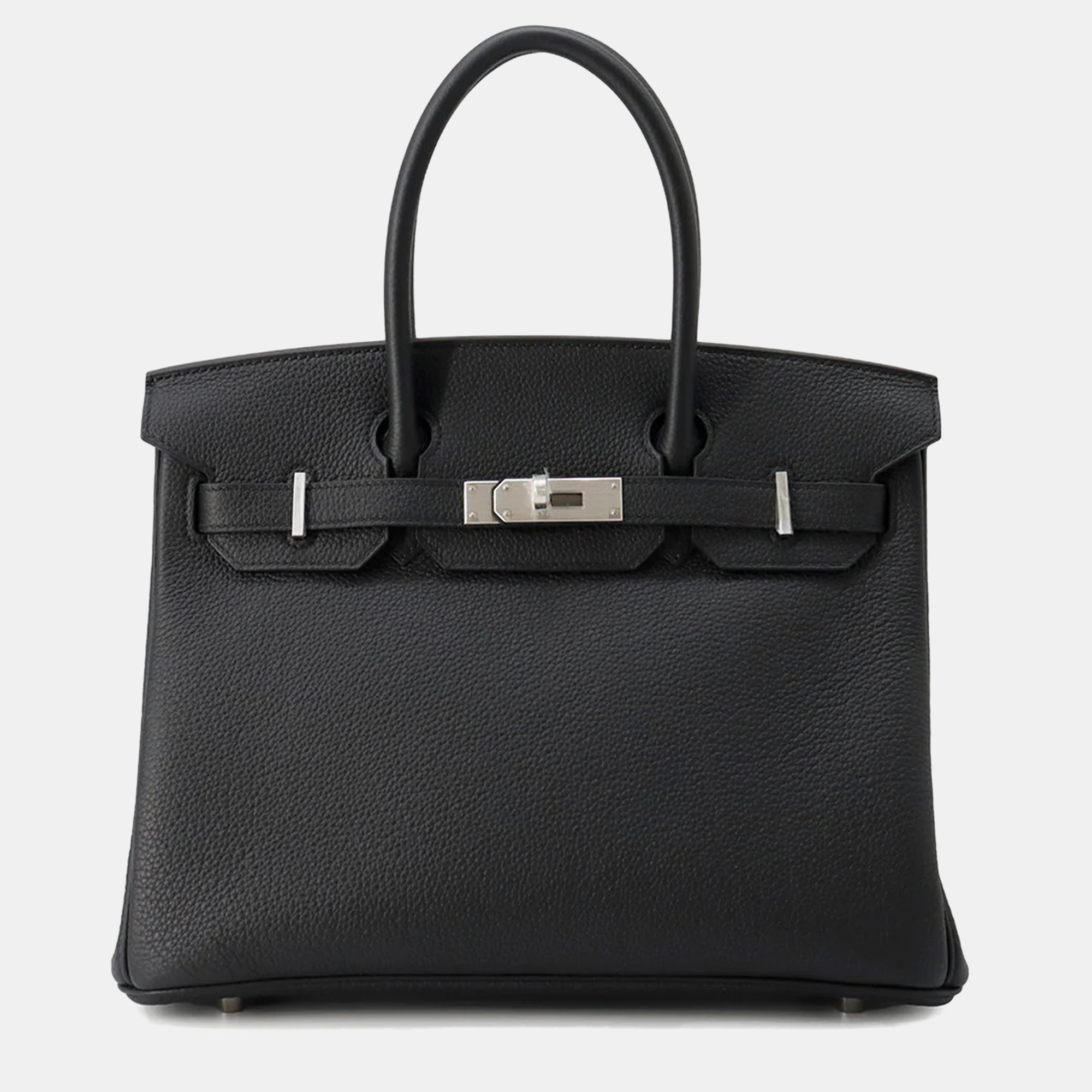 

Hermes Birkin 30 Black Togo Leather Tote Bag