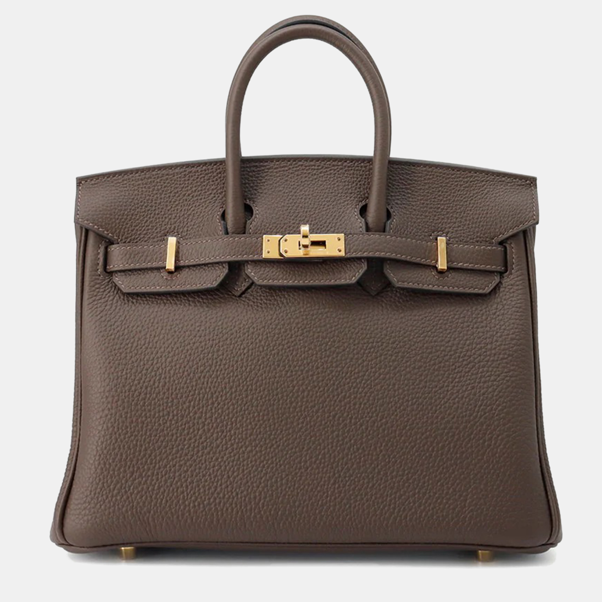 

Hermes Birkin 25 Ecorce Togo Leather Tote Bag, Brown
