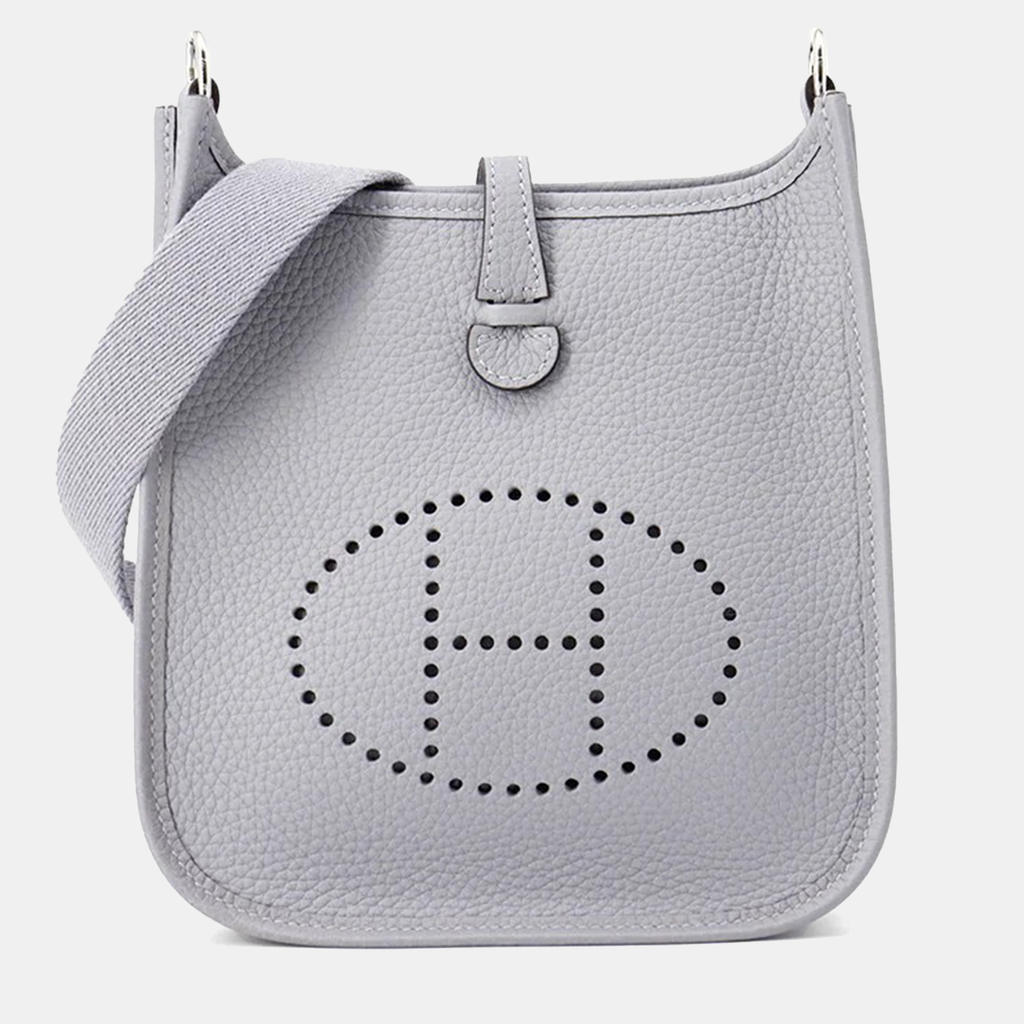 

Hermes Evelyne Amazon Short TPM Taurillon Clemence Crossbody Bag, Green