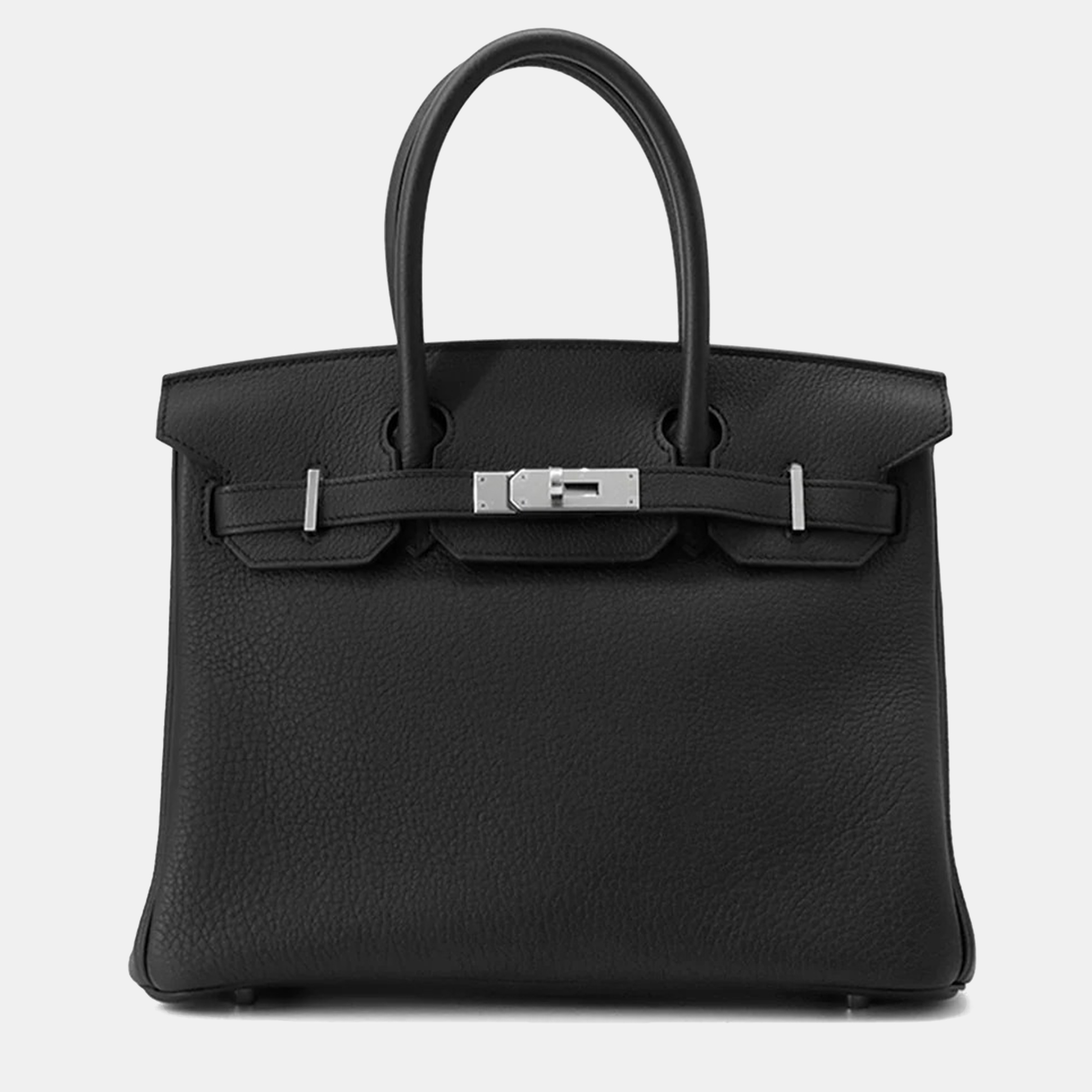 

Hermes Birkin 30 Black Togo Leather Tote Bag