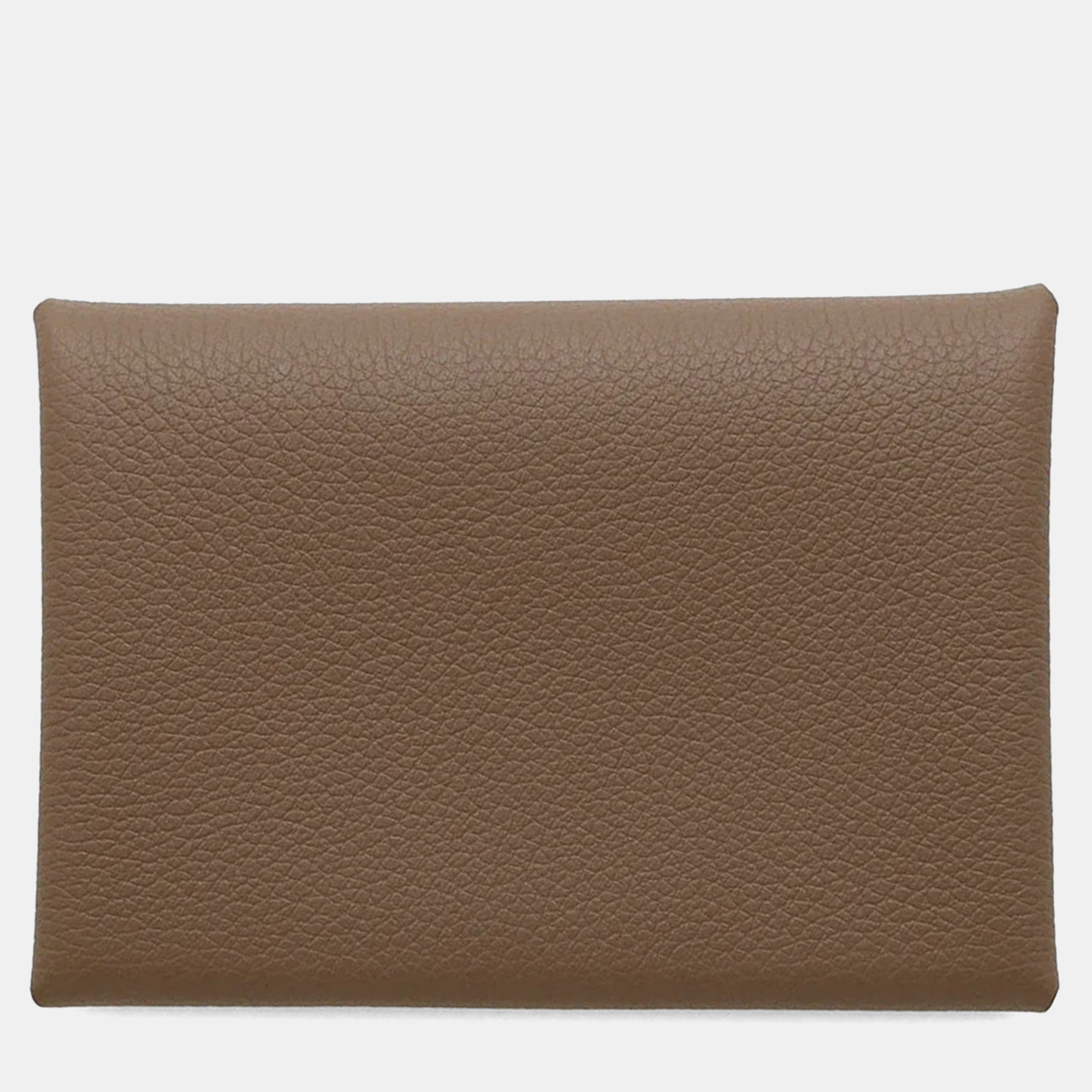 

Hermes Calvi Duo Etoupe Evercolor Wallet, Brown