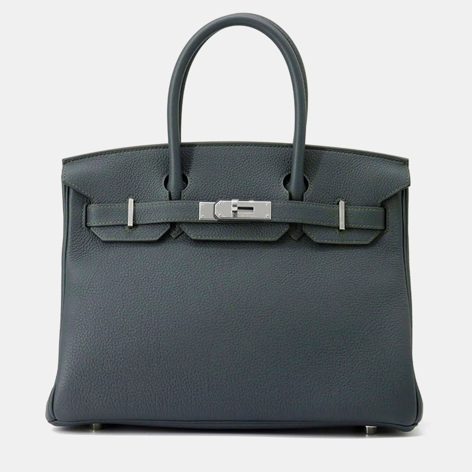 

Hermes Birkin Vert Mangrove Togo Leather Size, Grey