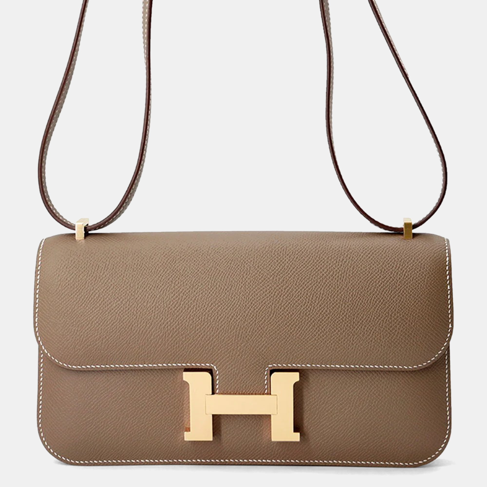 

Hermes Constance Elan Miroir Etoupe Epsom, Brown