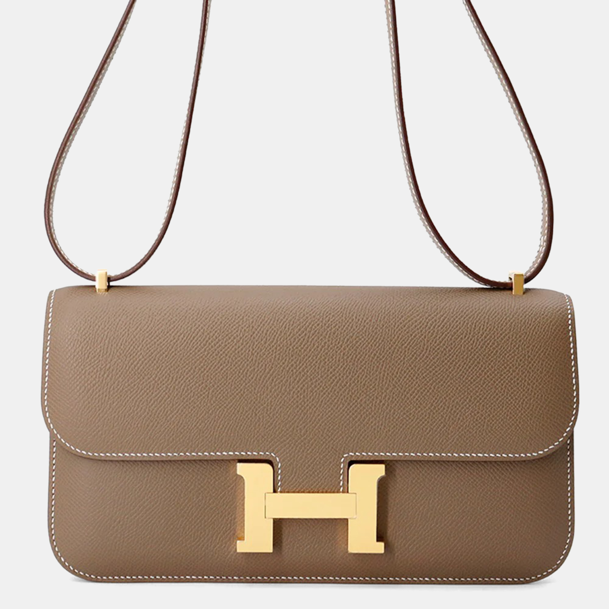 

Hermes Constance Elan Miroir Etoupe Epsom, Brown