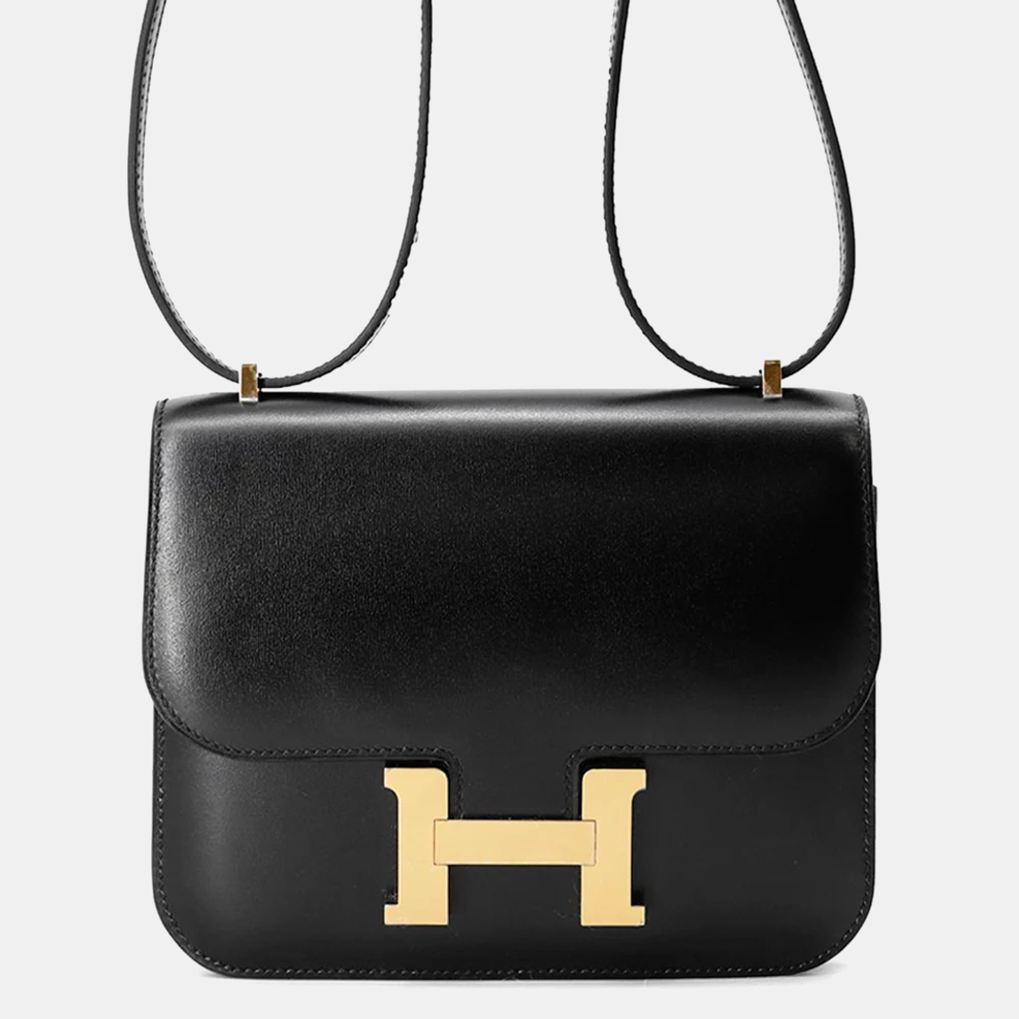 

Hermes Constance3 Miroir Black Box Calf Leather Mini