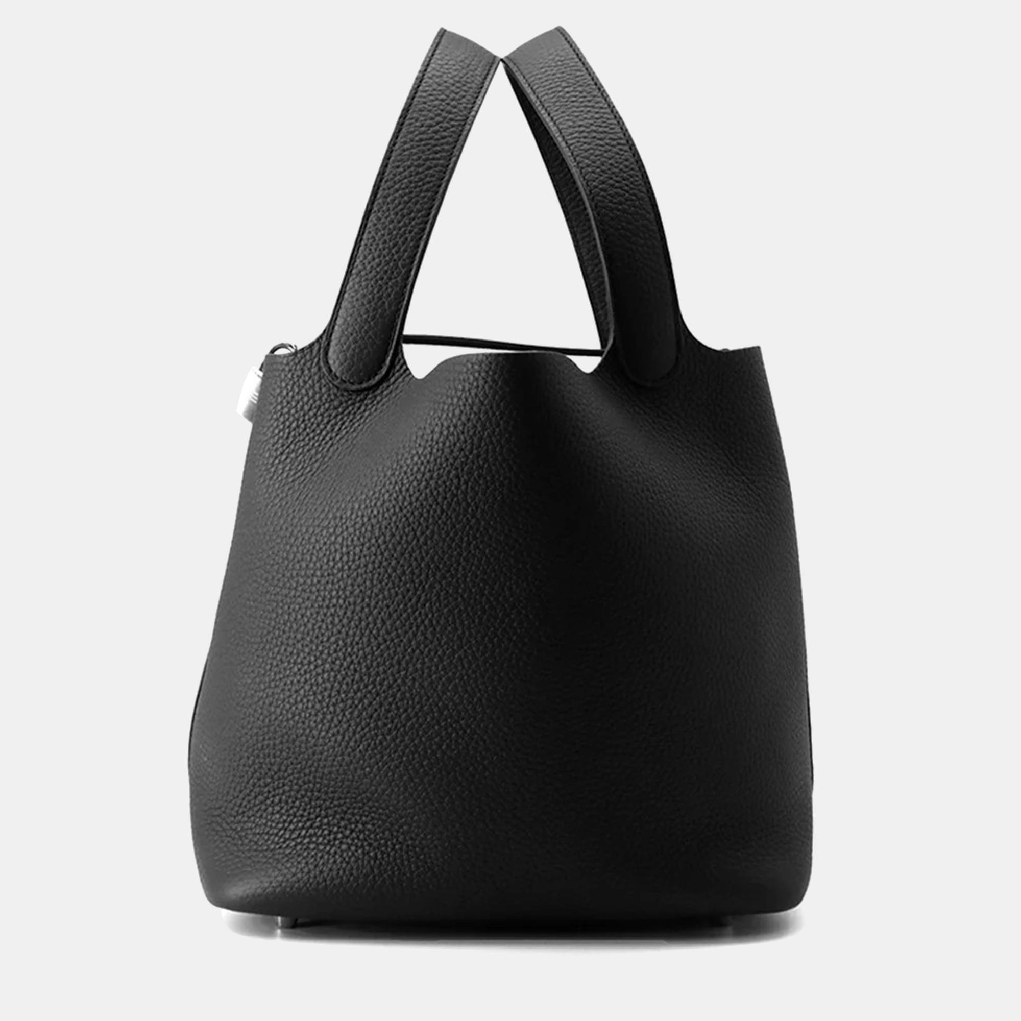 

Hermes Picotin Lock 22 Black Taurillon Clemence Bag