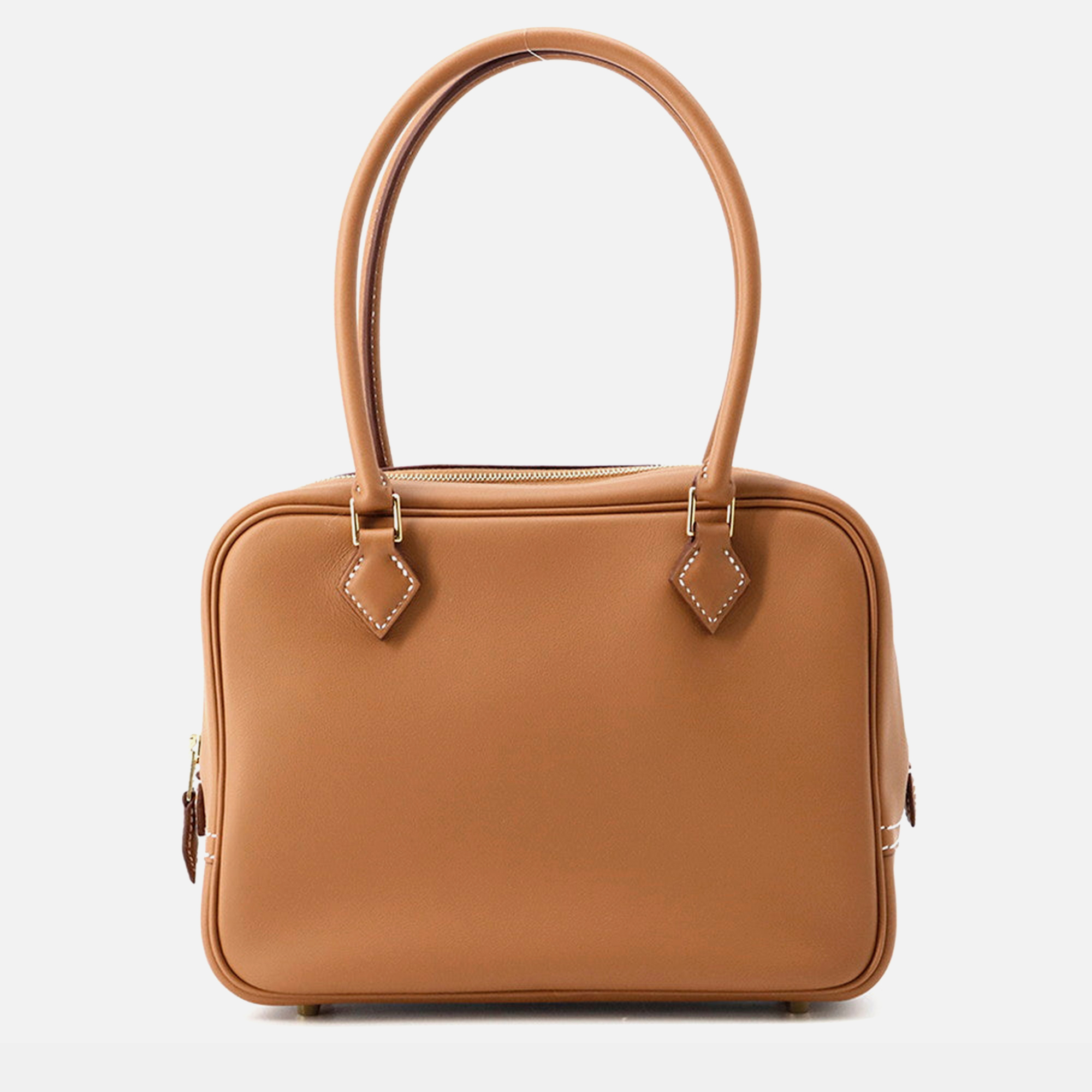 

Hermes Plume Gold Swift Leather Size Mini