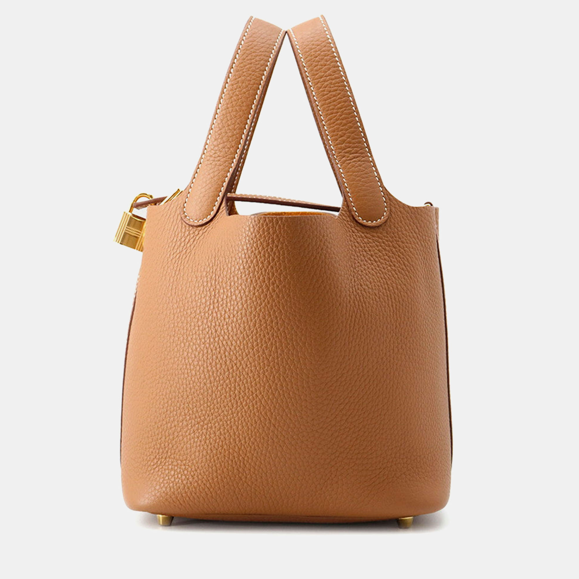 

Hermes Picotin Lock Gold Taurillon Clemence PM