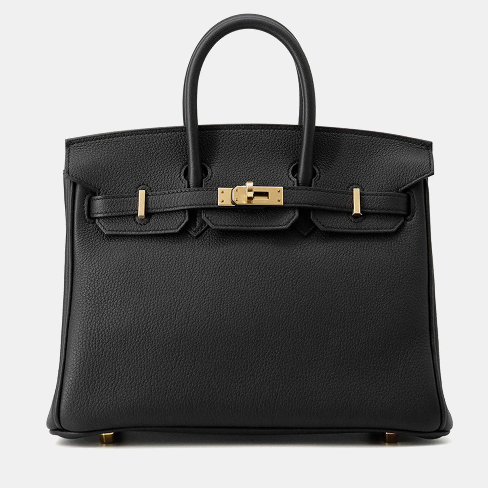

Hermes Birkin Black Togo Leather Size