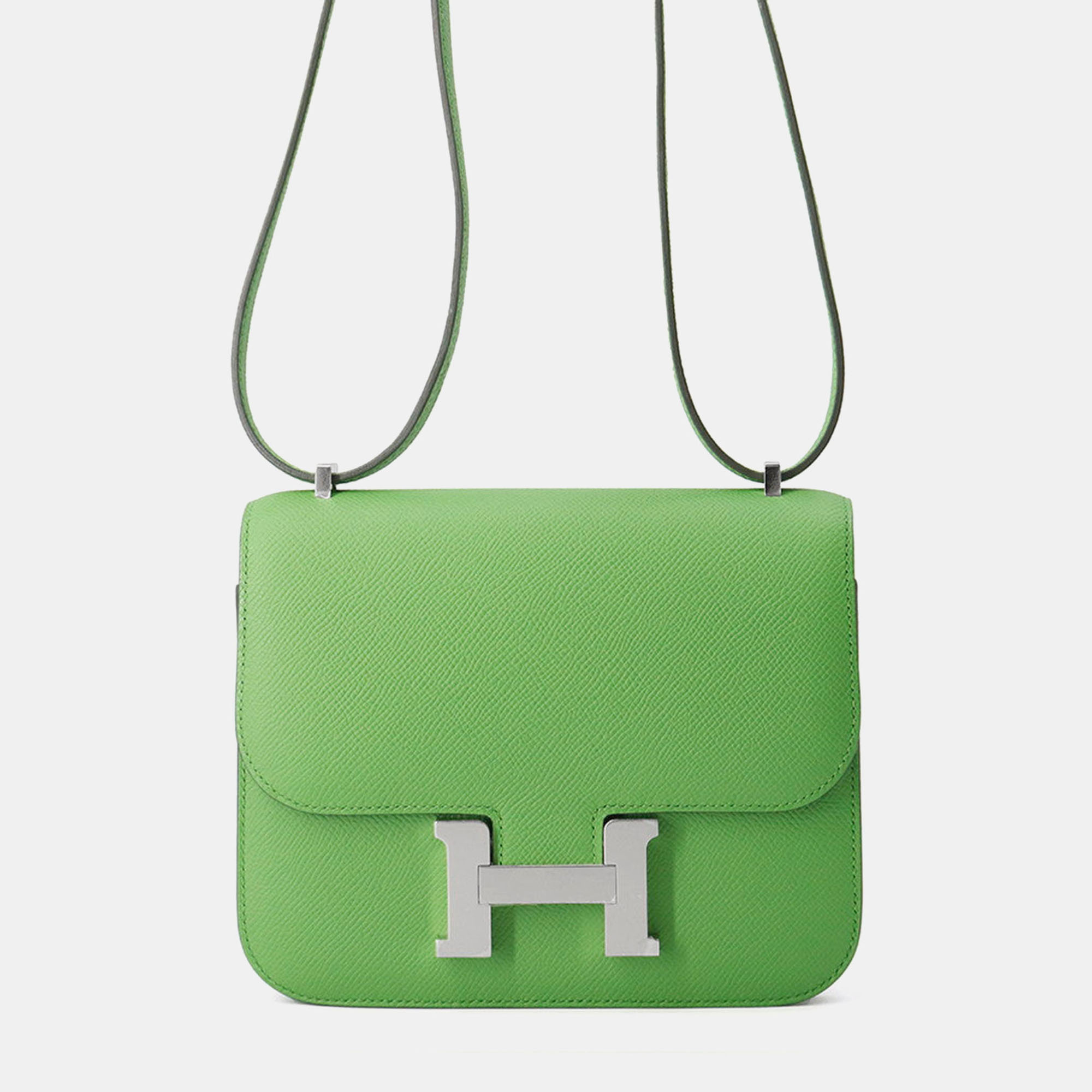 

Hermes Constance3 Miroir Vert Yucca Epsom Size Mini, Green