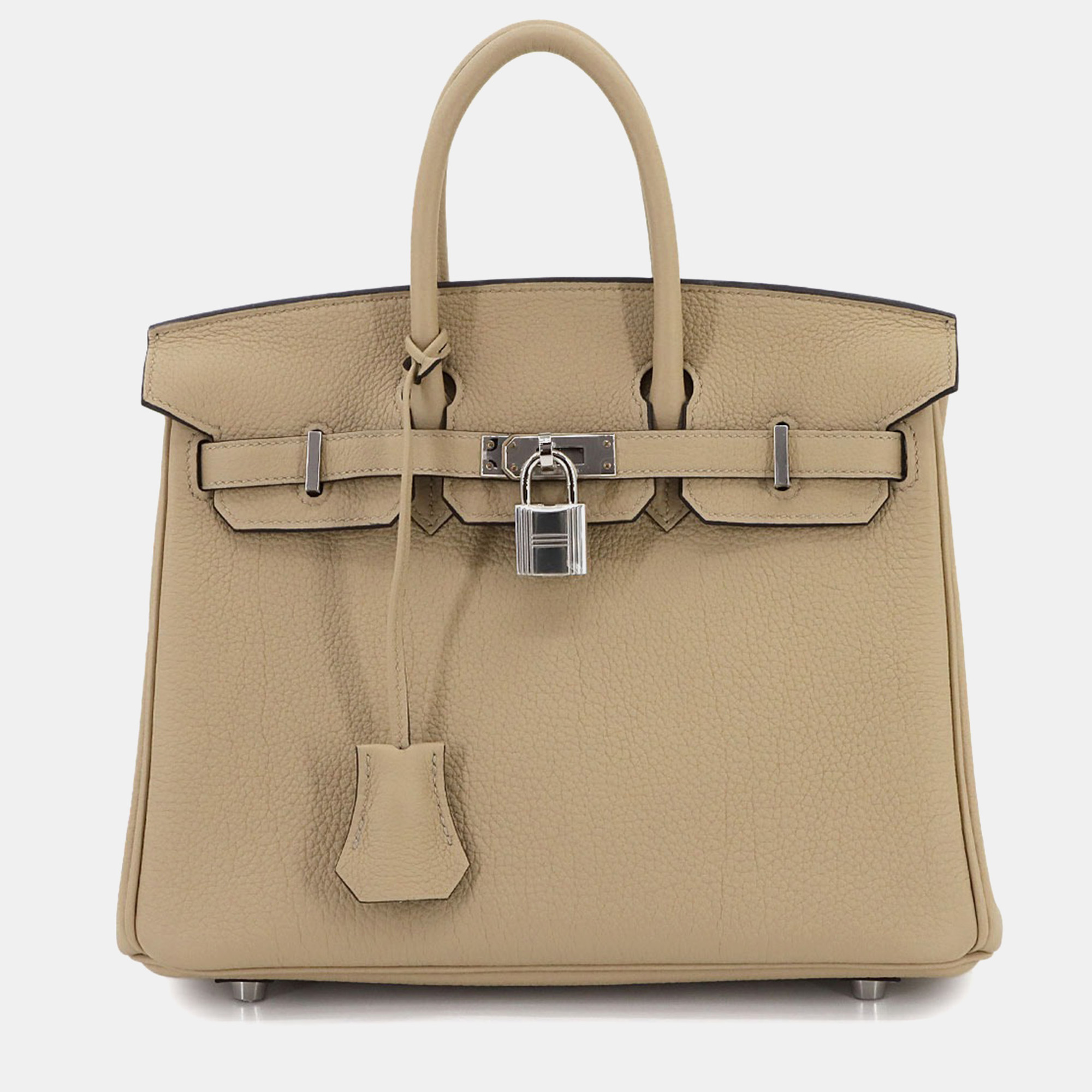 

Hermes Birkin 25 Togo Trench Handbag, Brown
