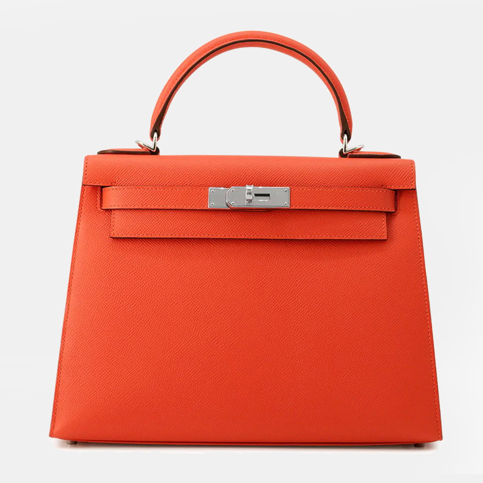 

Hermes Kelly Sellier Capucines Epsom Size, Red
