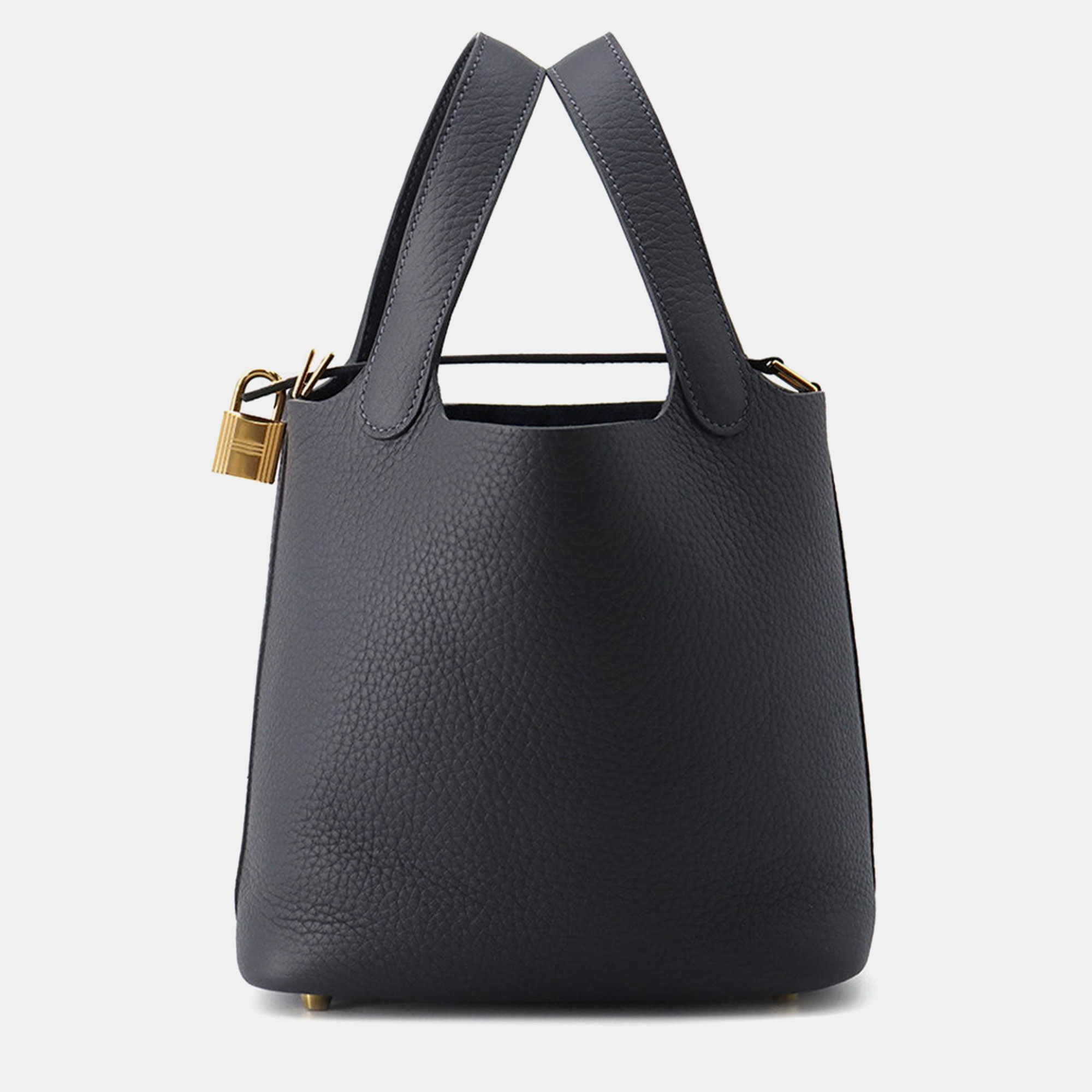 

Hermes Picotin Padlock 18 Caban Taurillon Clemence, Black