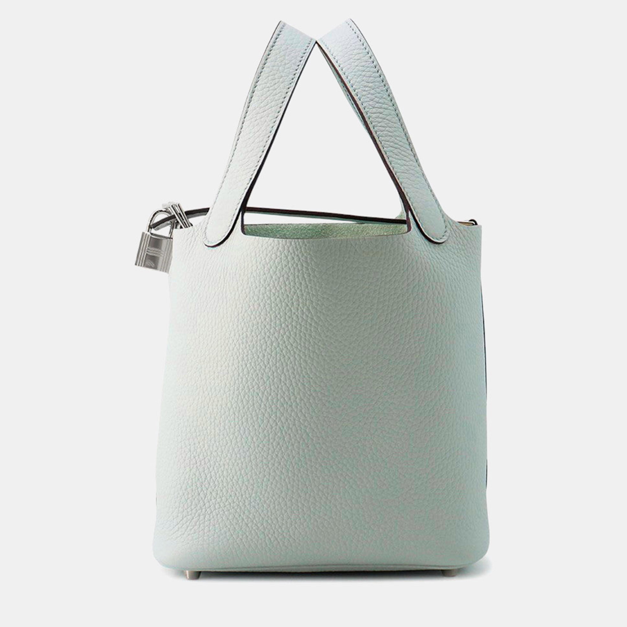 

Hermes Picotin Lock Blue Pale Taurillon Clemence Size Pm