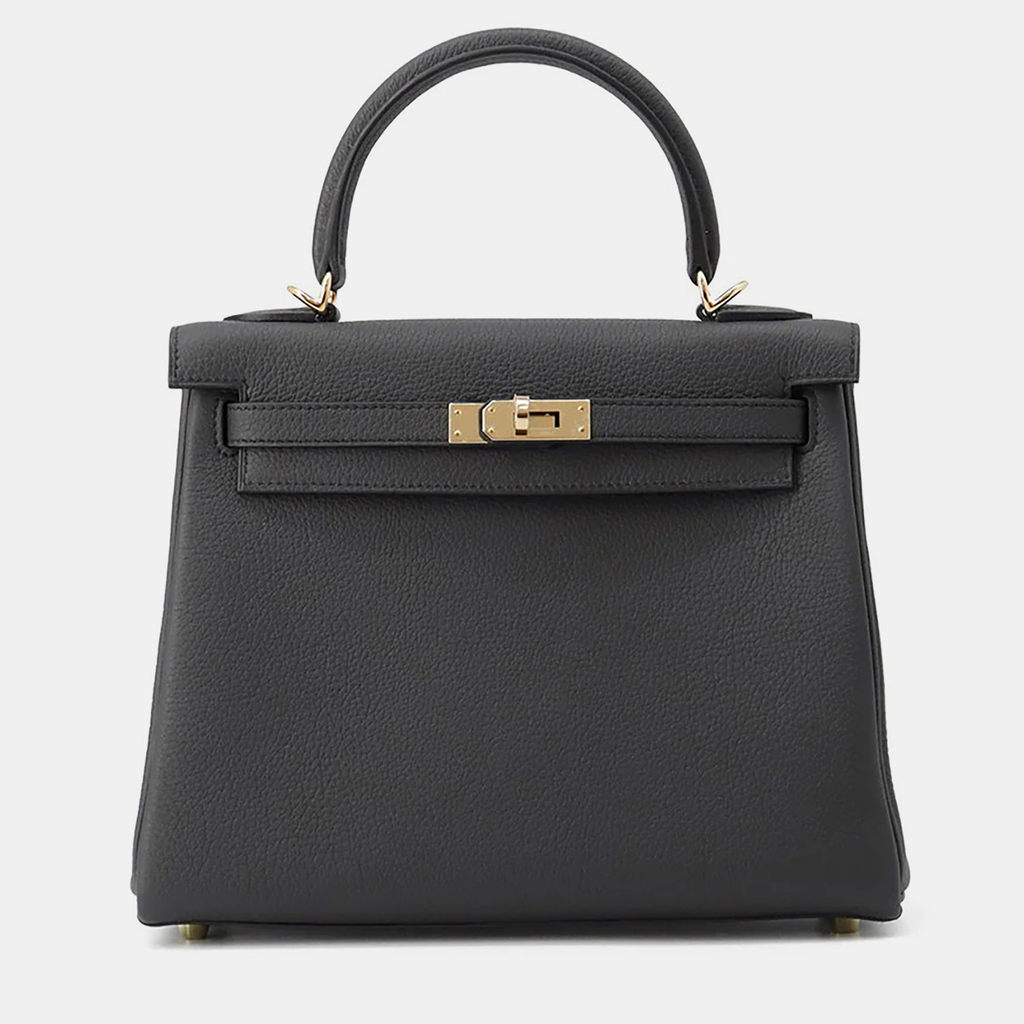 

Hermes Kelly Retourne Plomb Togo Leather Size, Grey