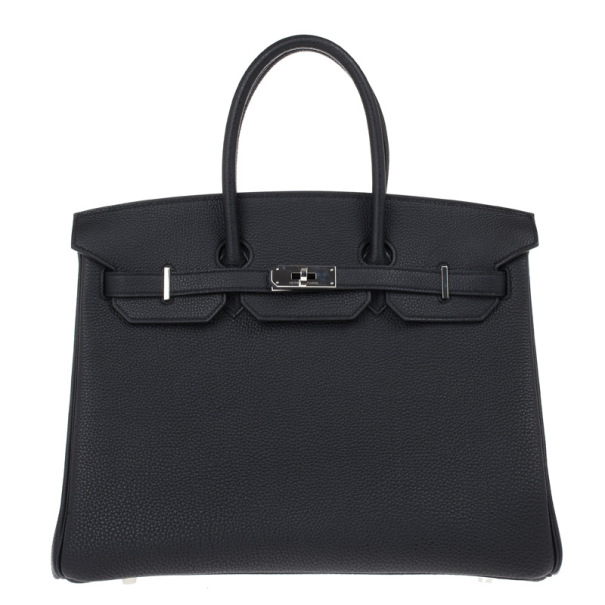 Hermes Black Togo Leather Birkin 35