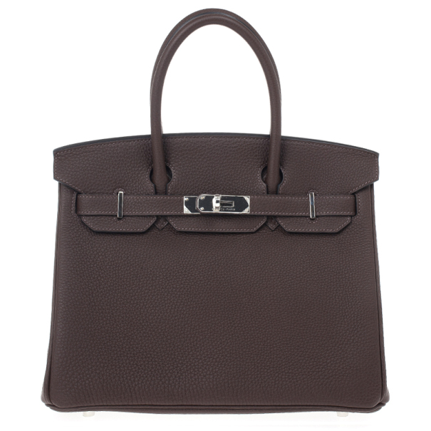 Hermes Cacao Togo Birkin 30 