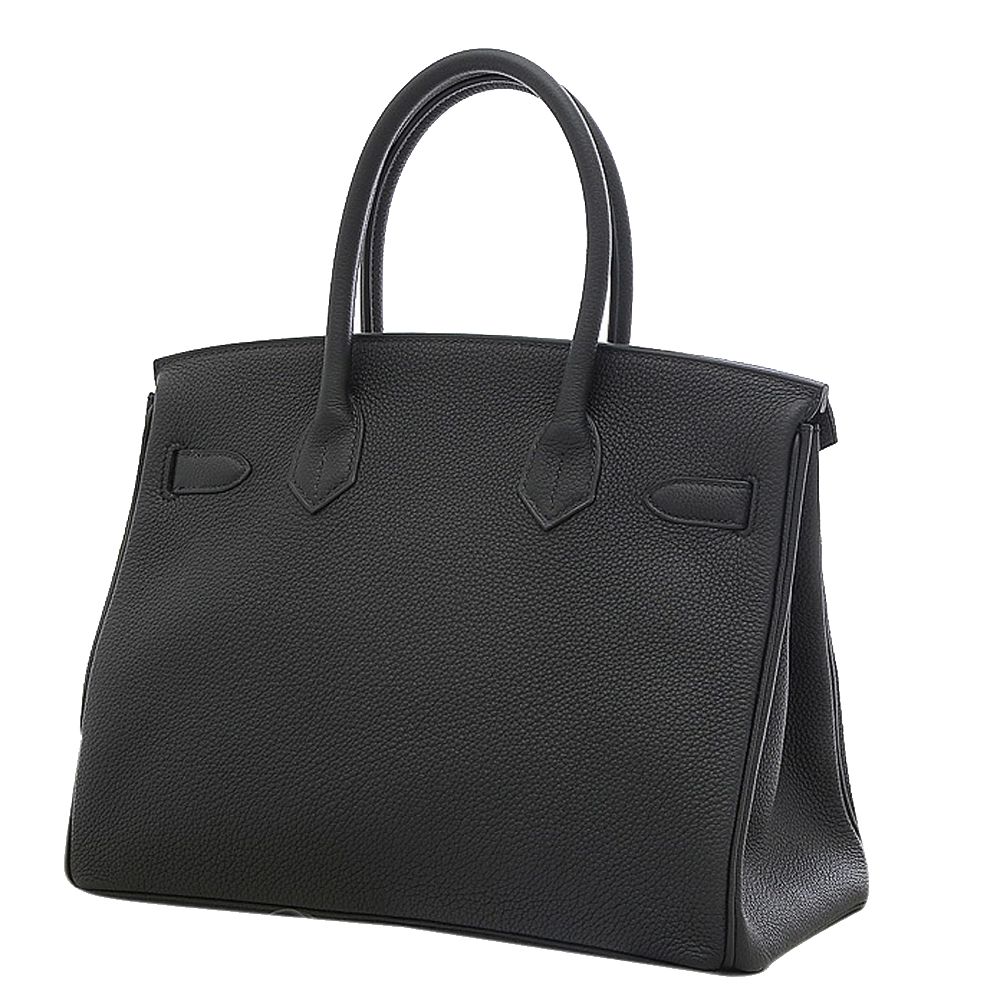 

Hermes Black Togo Leather Gold Hardware Birkin 30 Bag