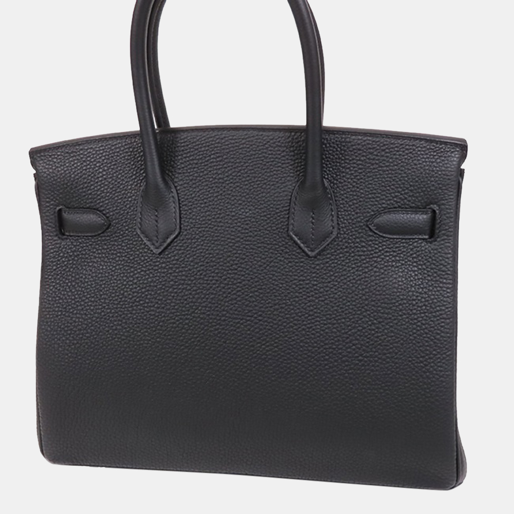

Hermes Togo Birkin 30 Black/Silver U