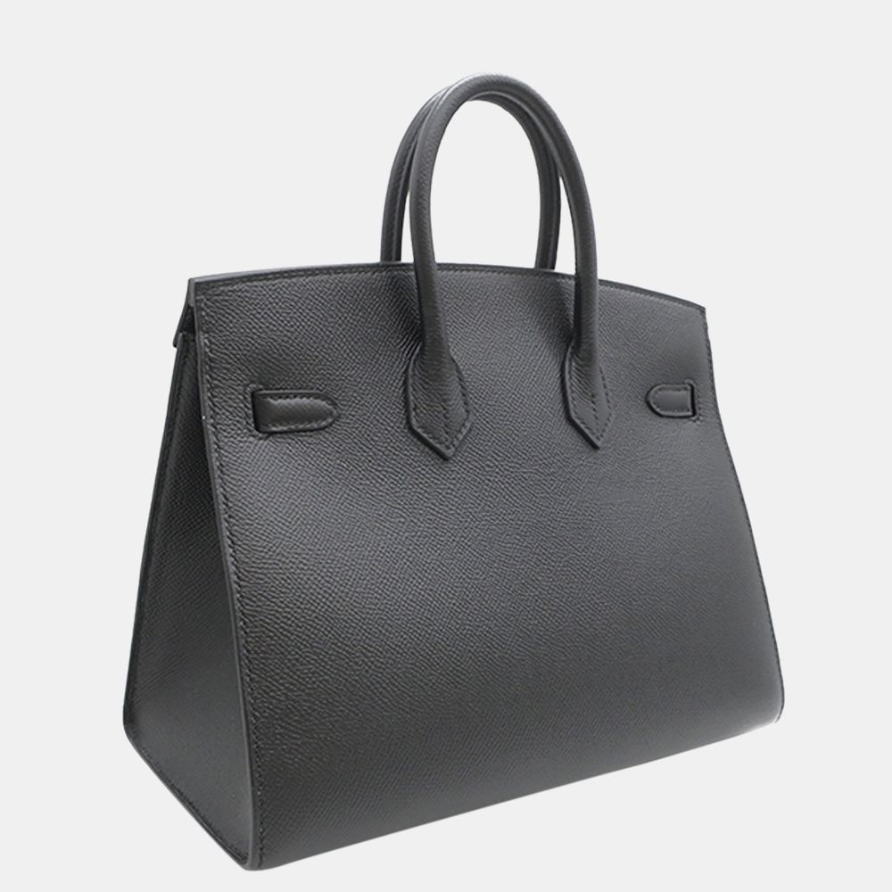 

Hermes Epson Birkin 25 Sellier Black/Silver Z