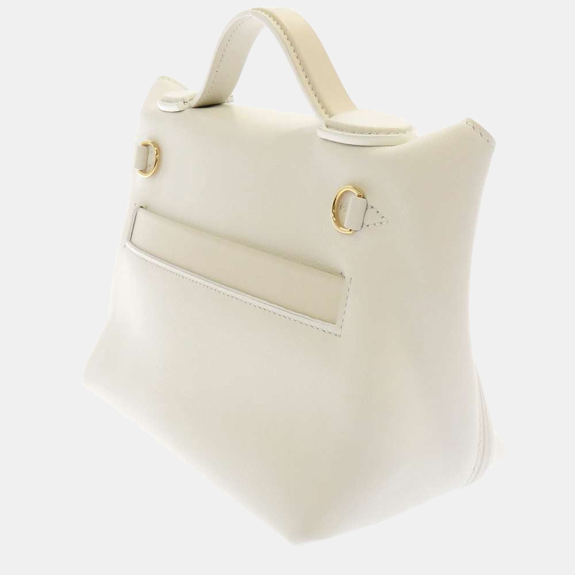 

Hermes Whte Evercolor & Swift 24/24 21 Bag, White