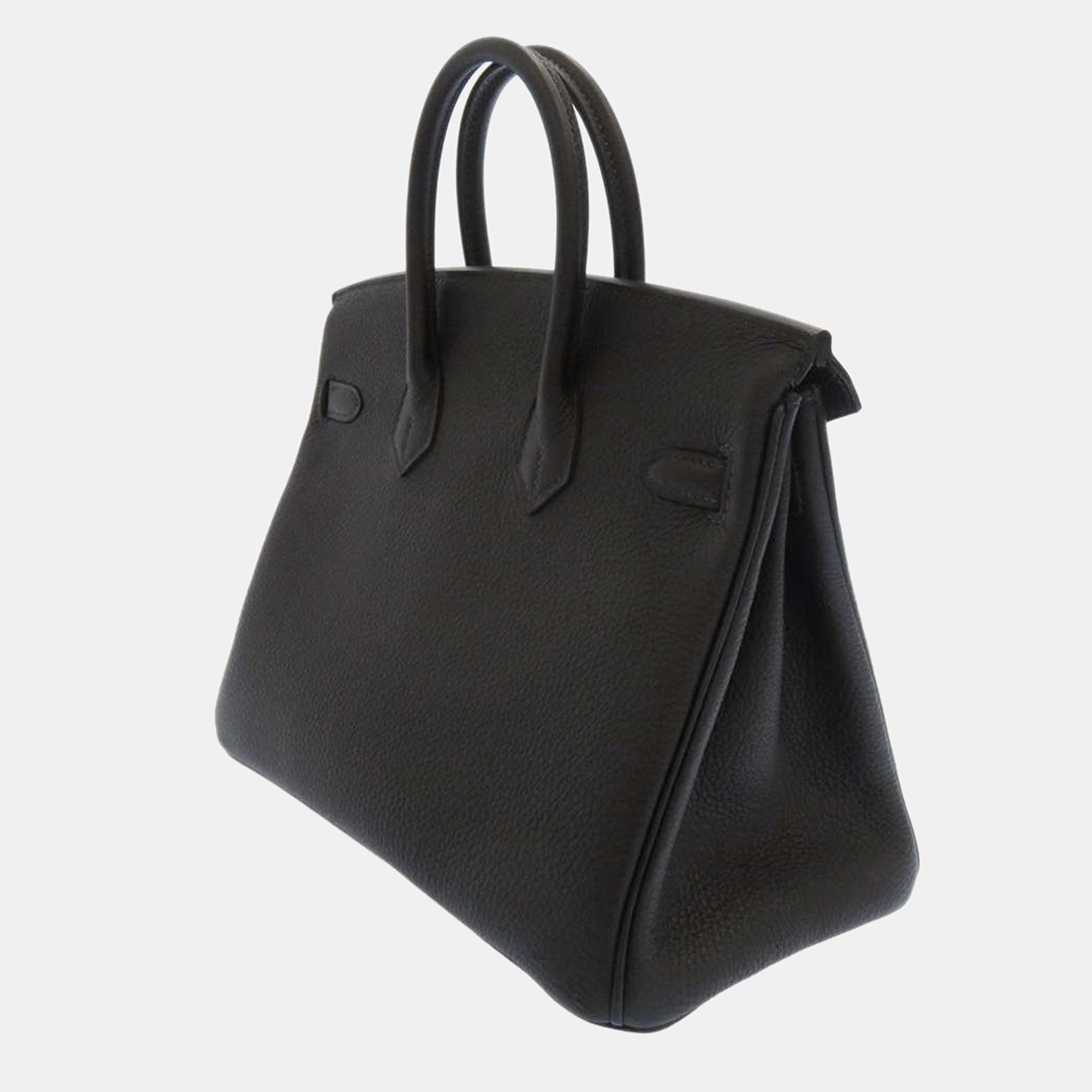 

Hermes Black Togo Leather Palladium Hardware Birkin 25 Bag