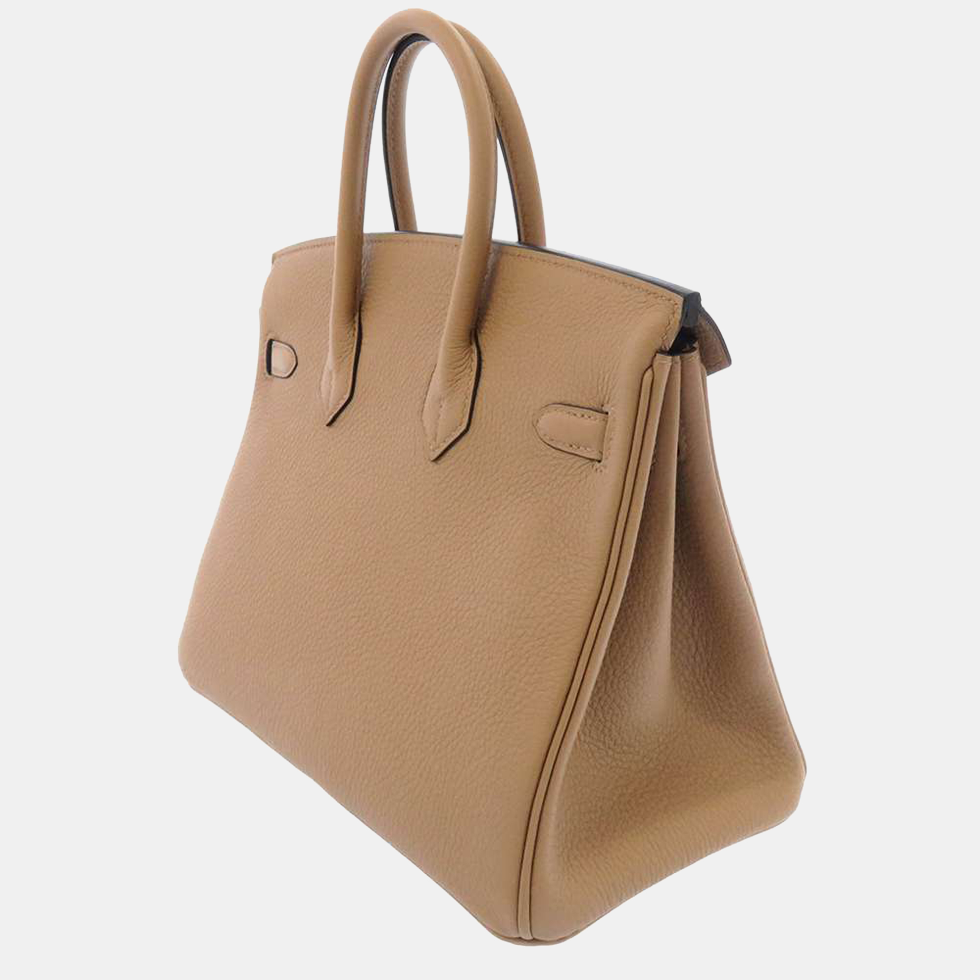 

Hermes Yellow/Brown Togo Leather Gold Hardware Birkin 25 Bag