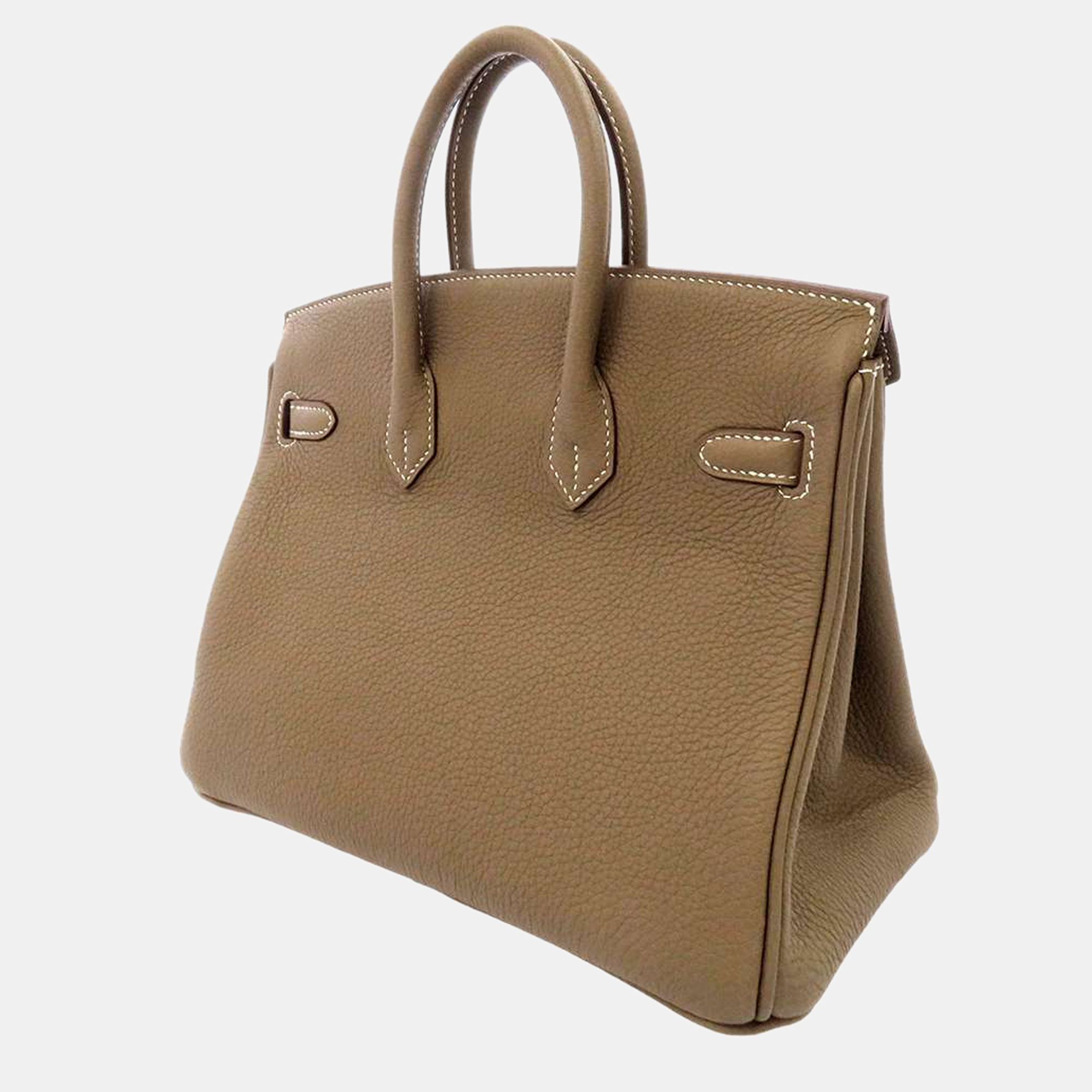 

Hermes Grey Togo Leather Gold Hardware Birkin 25 Bag