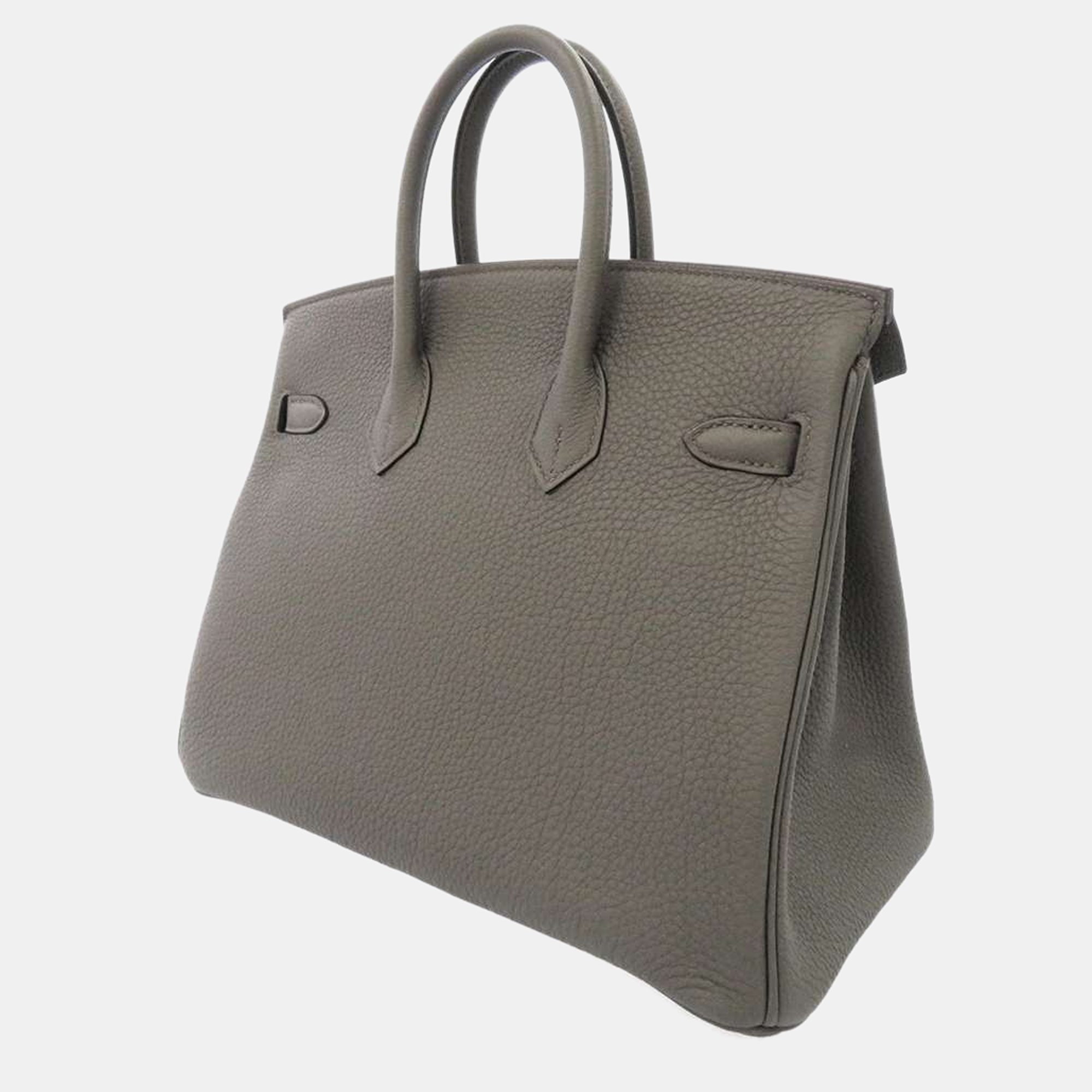 

Hermes Grey Togo Leather Gold Hardware Birkin 25 Bag