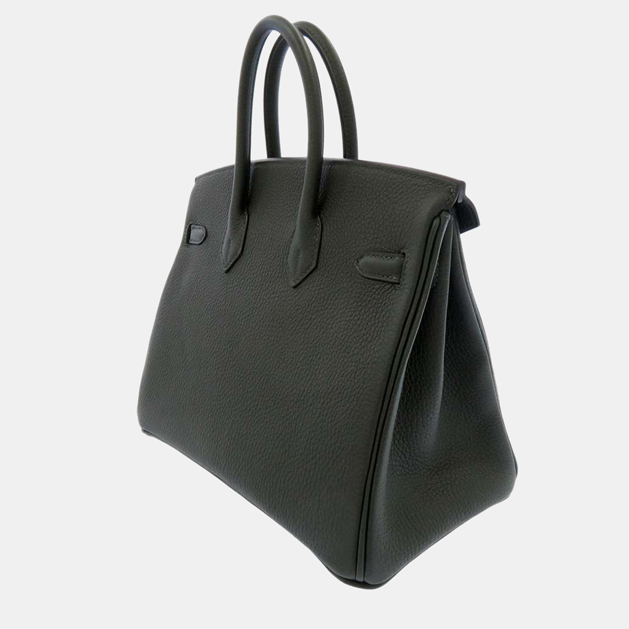 

Hermes Green Togo Leather Palladium Hardware Birkin 25 Bag