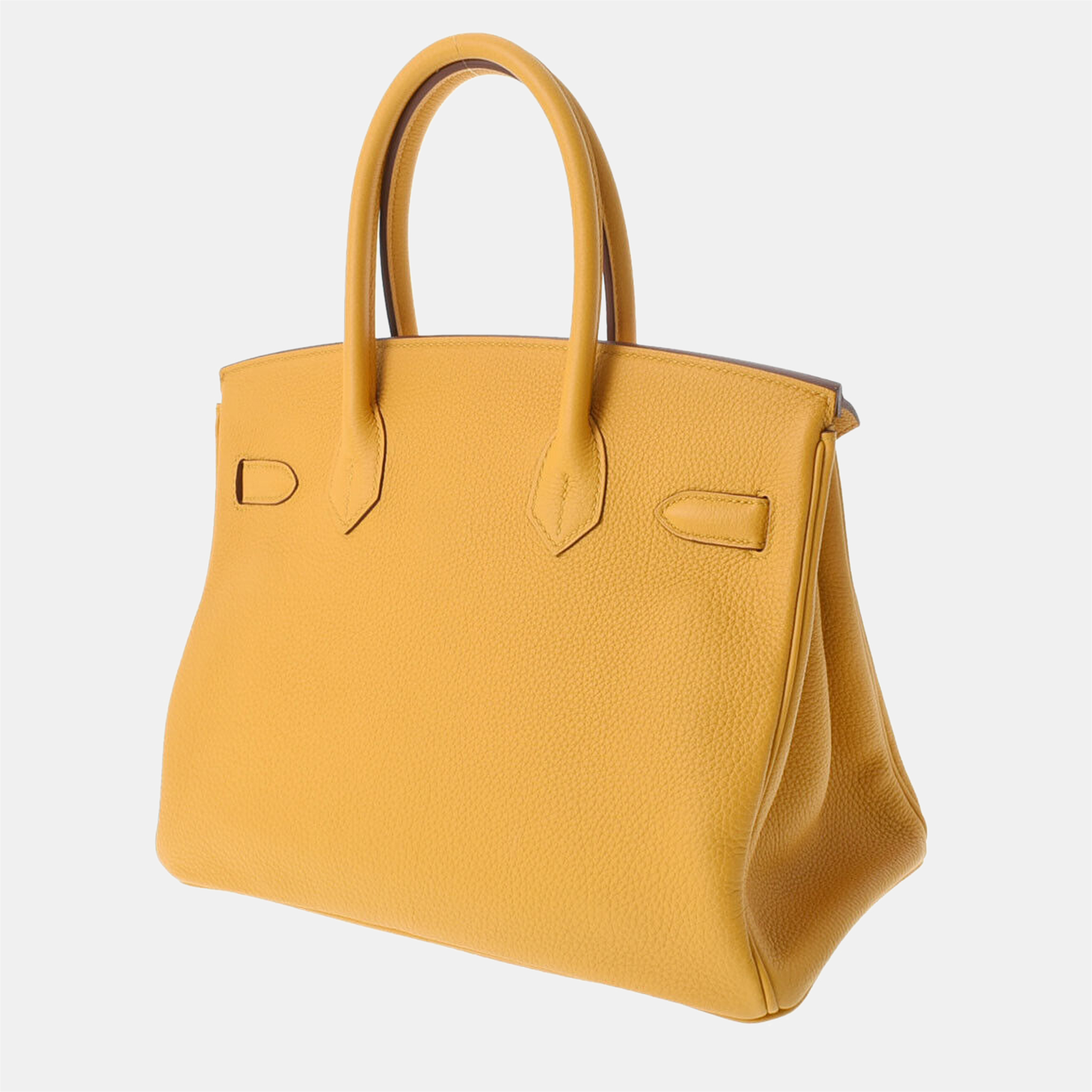 

Hermes Yellow Togo Leather Palladium Hardware Birkin 30 Bag