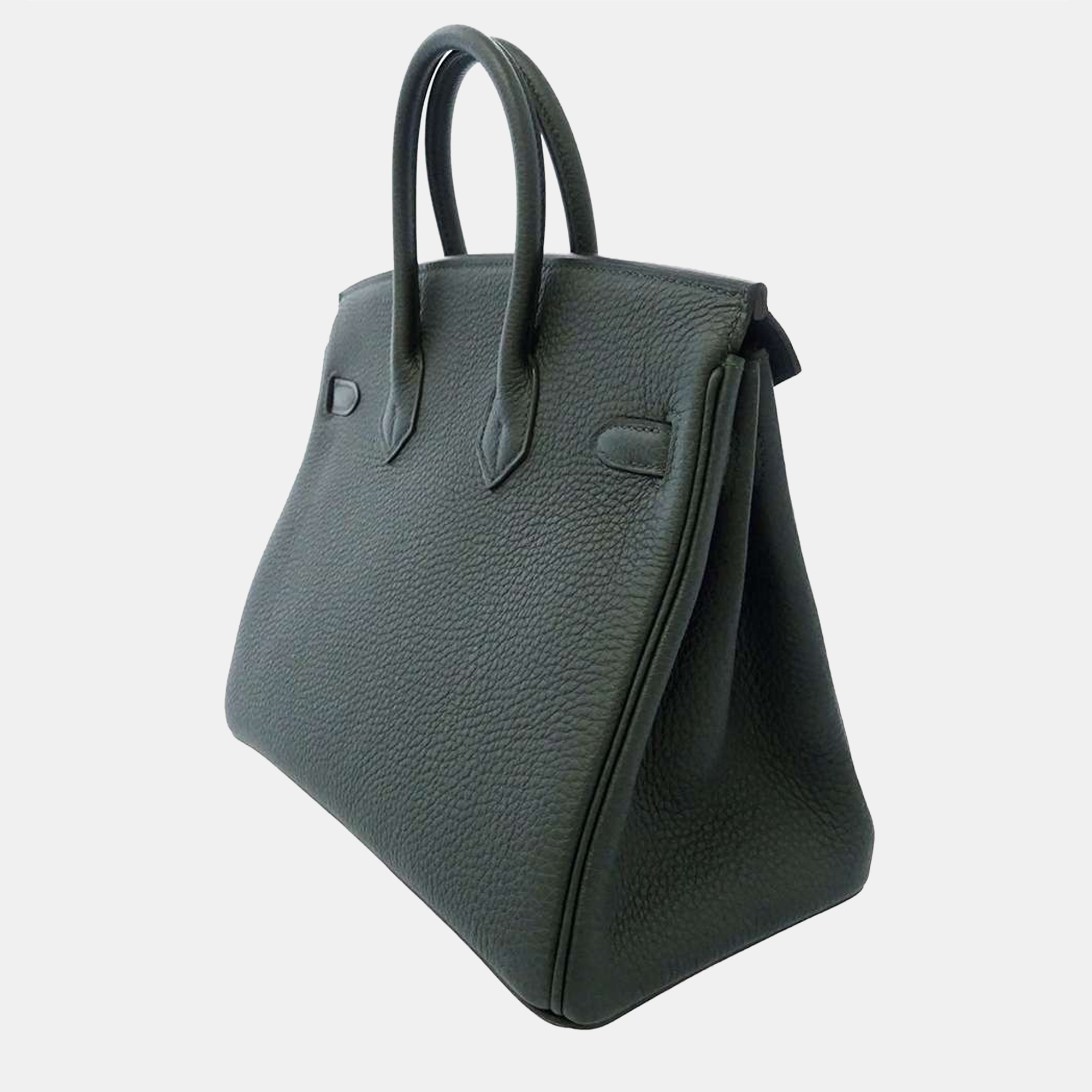 

Hermes Green Togo Leather Gold Hardware Birkin 25 Bag