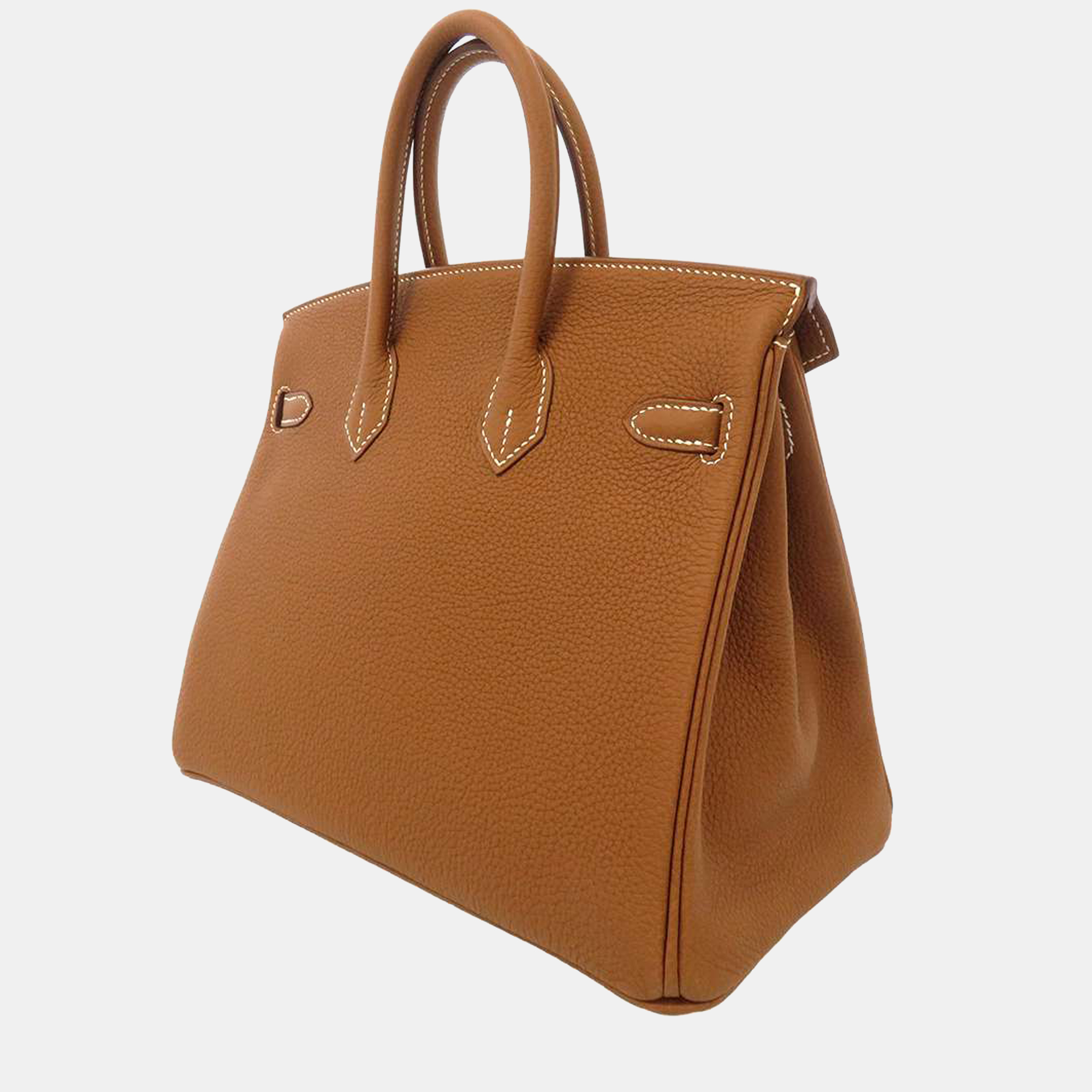 

Hermes Gold Togo Leather Palladium Hardware Birkin 25 Bag