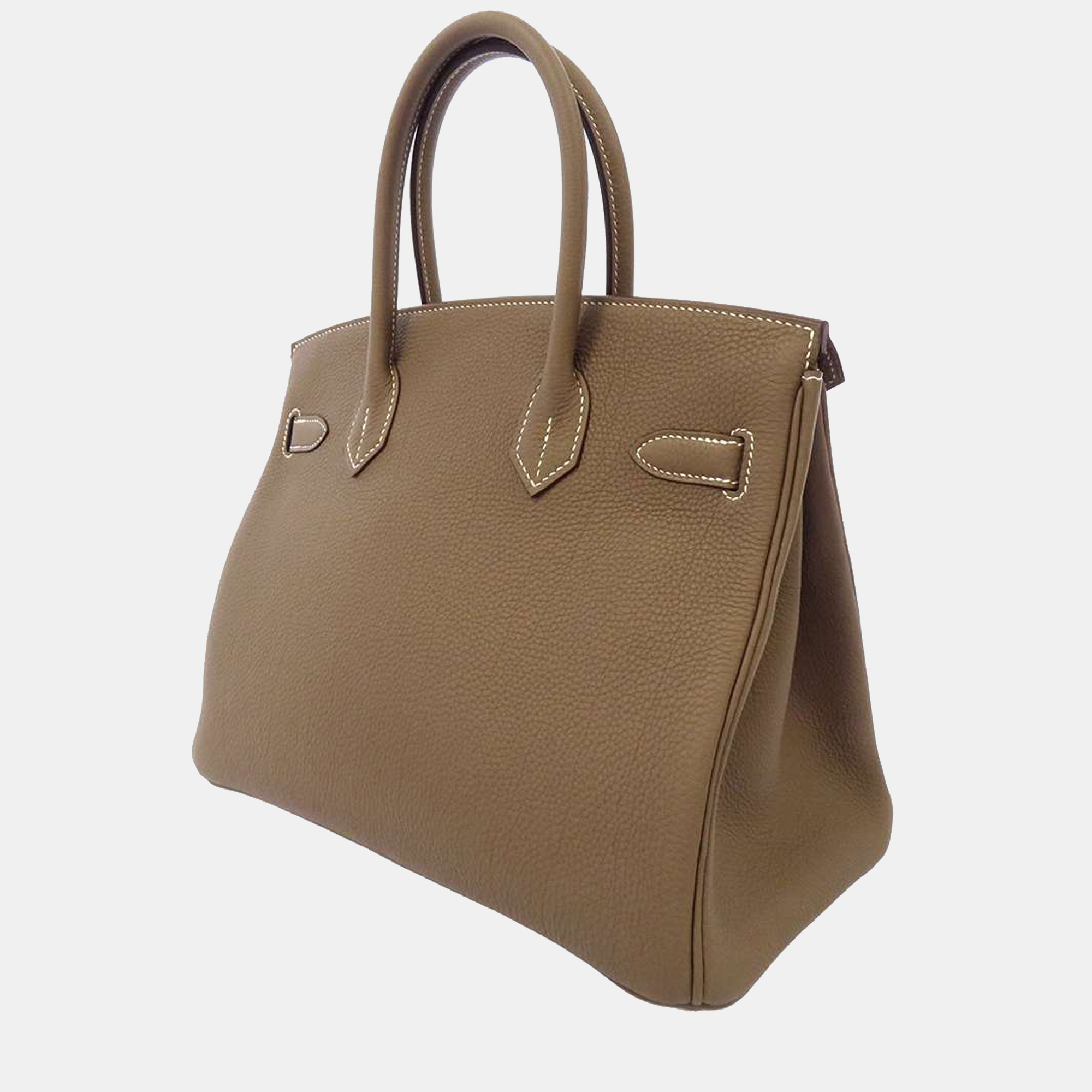 

Hermes Grey Togo Leather Gold Hardware Birkin 30 Bag
